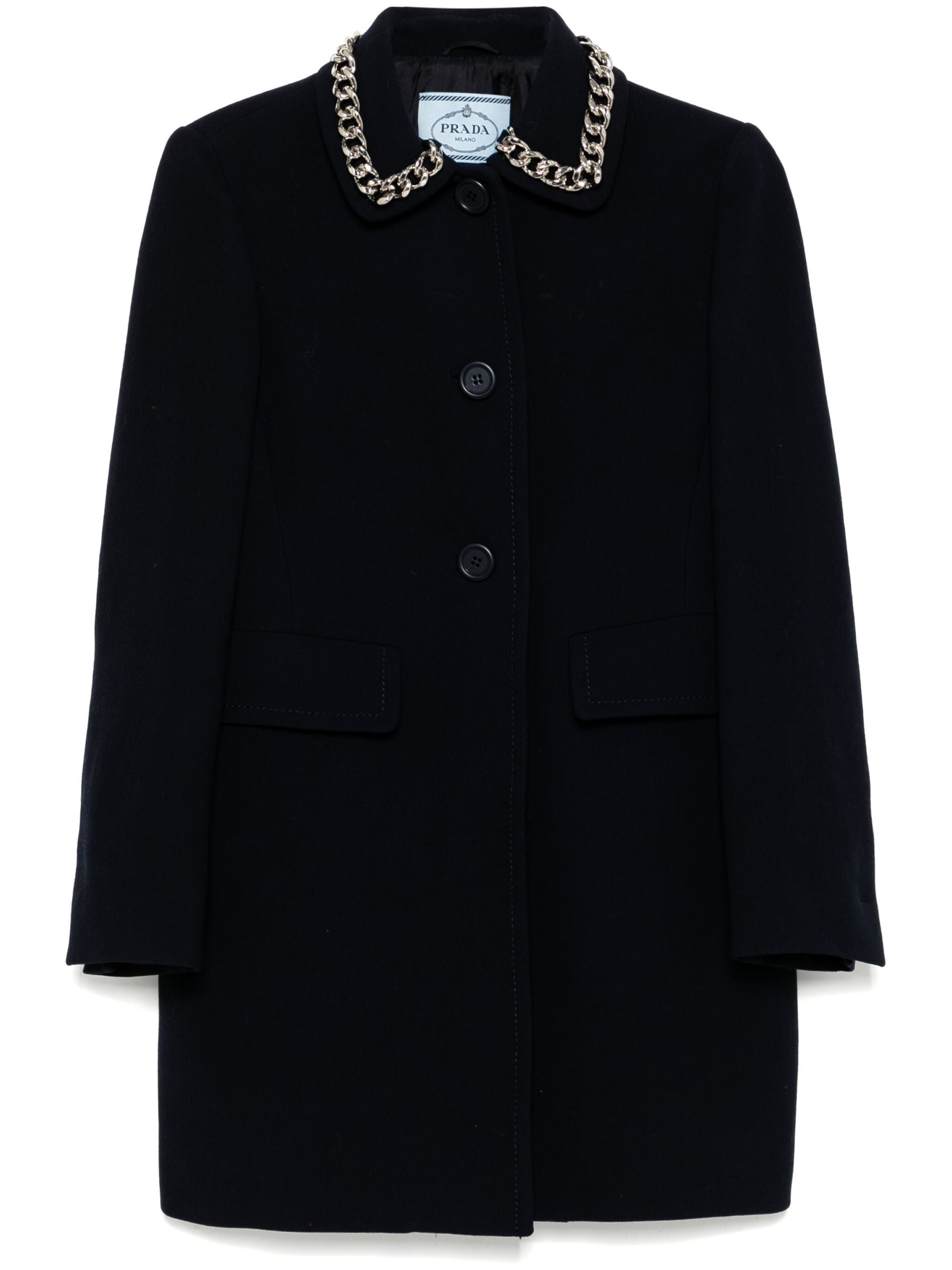 Chain Collar Navy Coat、mySite、garminoutage.com