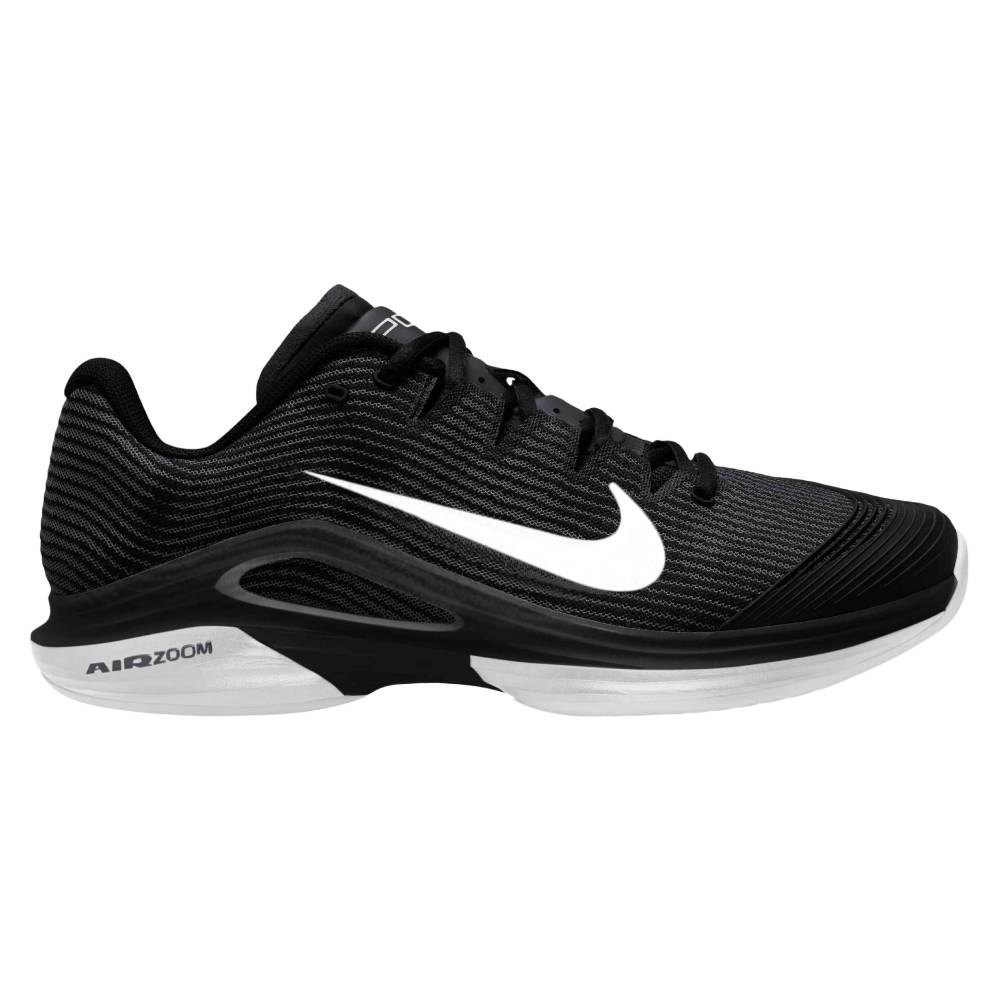 Nike Zoom Vapor 12 Men's Tennis Shoe (Black/White-DK Smoke Grey)