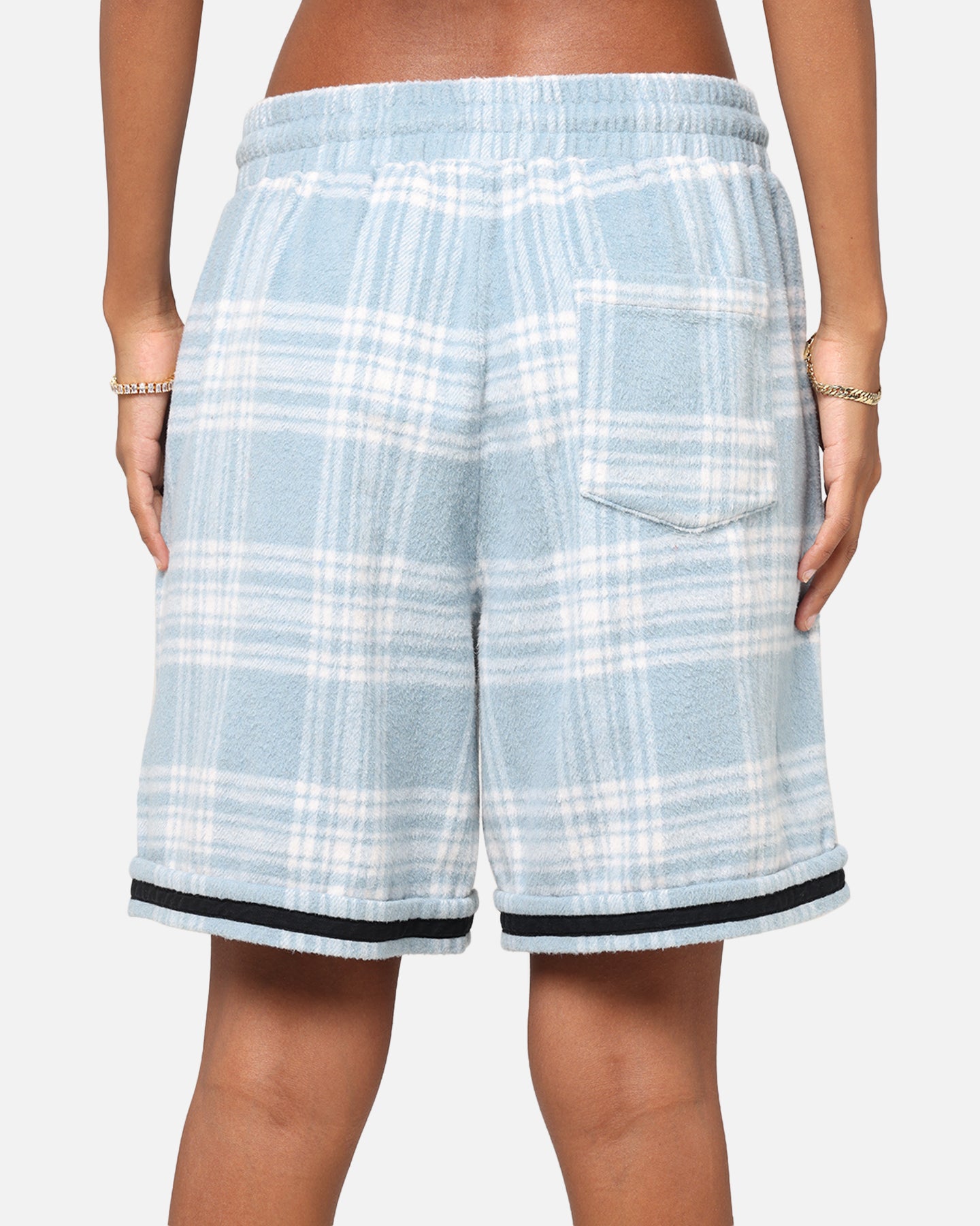 XXIII Plaid Ball Shorts Blue、mySite、zt4zffjzw
