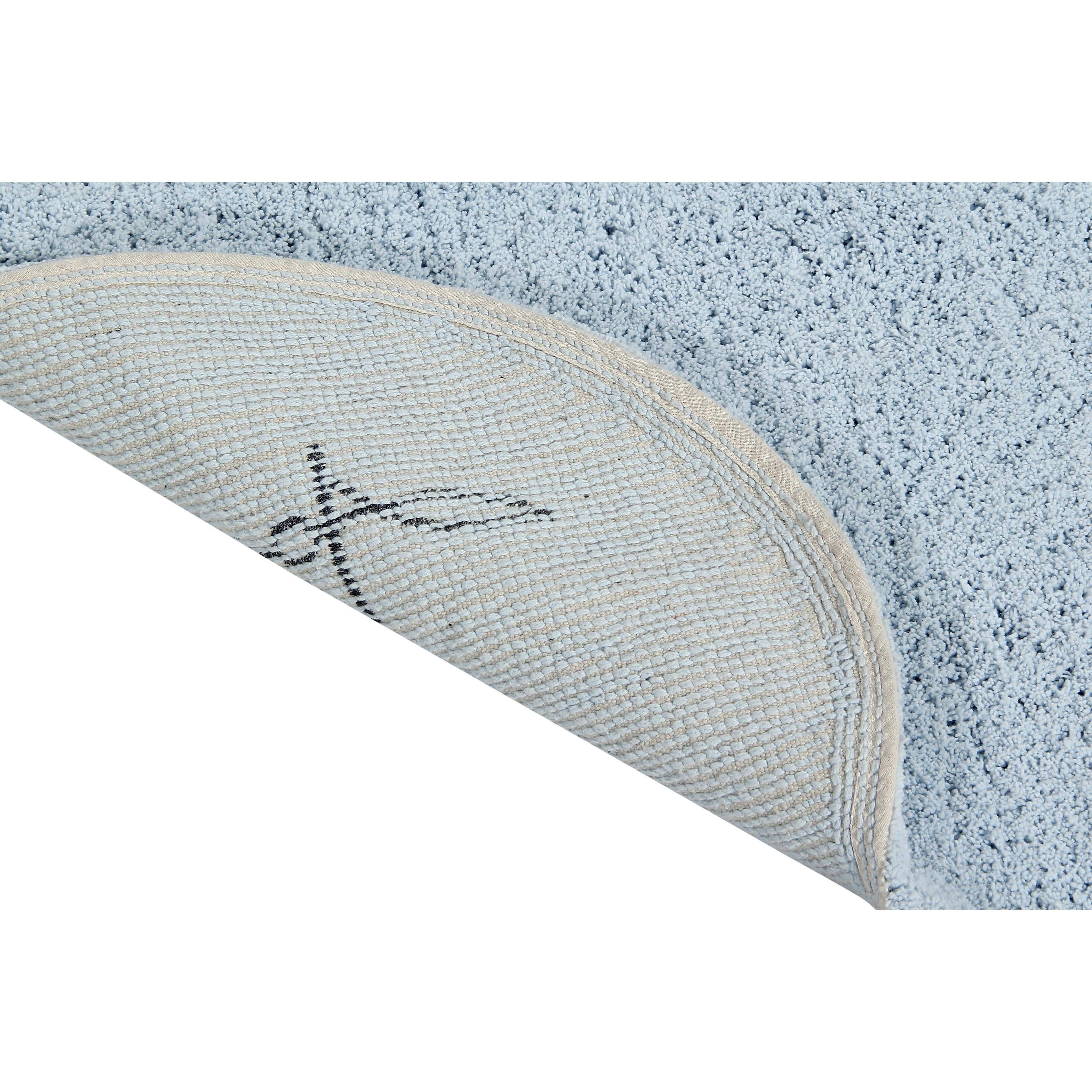 Puffy Dream Blue Machine Washable Nursery Baby Area Rug、mySite、gigharbornorthrealestate