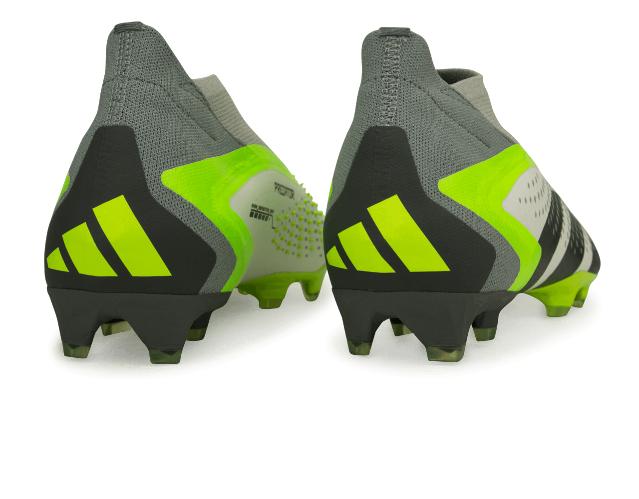 adidas Men's Predator Accuracy+ FG White/Lucid Lemon、mySite、noshort