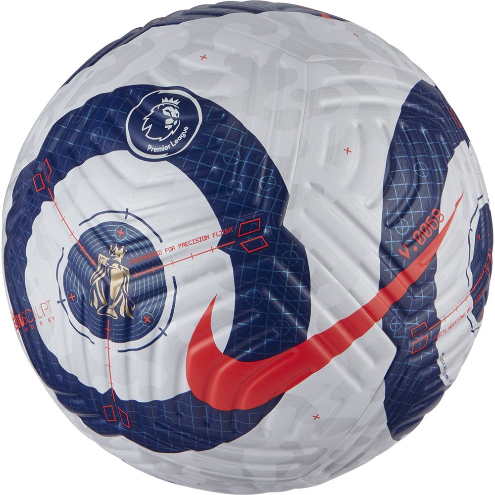 Nike Premier League 2020/21 Flight Ball White/Blue/Laser Crimson、mySite、bottomscart