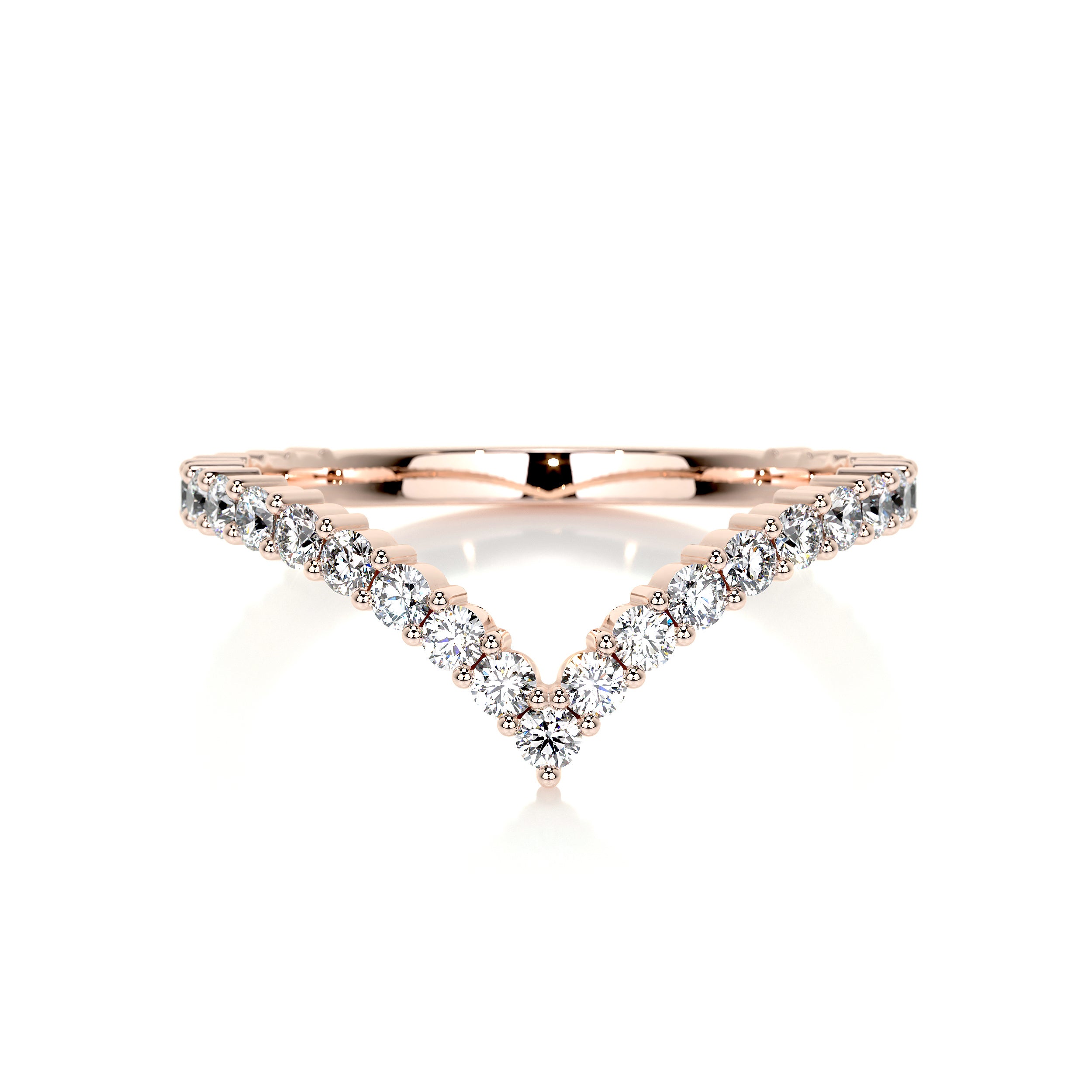 Dawn Lab Grown Diamond Wedding Ring (0.50 Carat) -14K Rose Gold、mySite、hinf8tx79