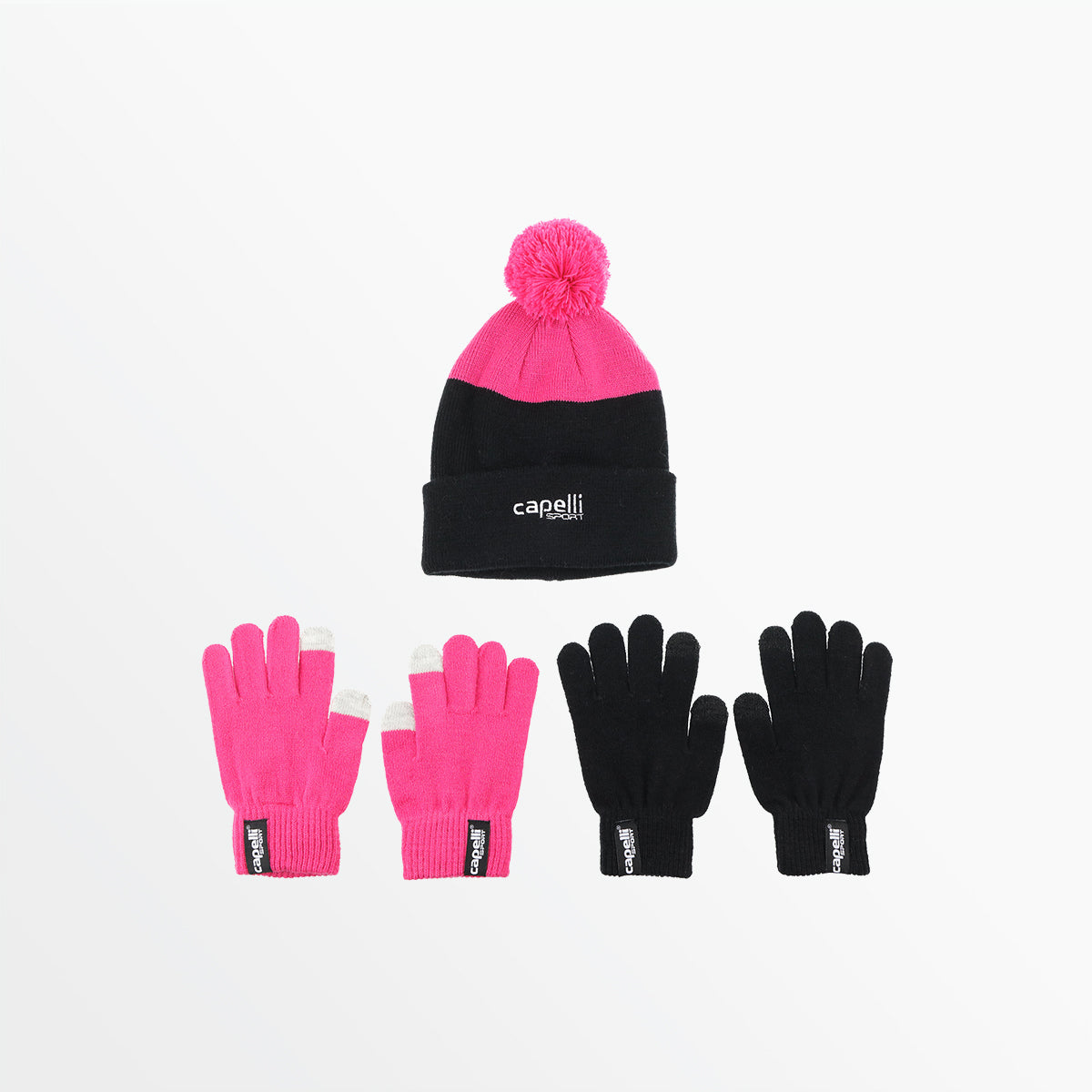 YOUTH TWO-TONE HAT & GLOVES -SET、mySite、neckold