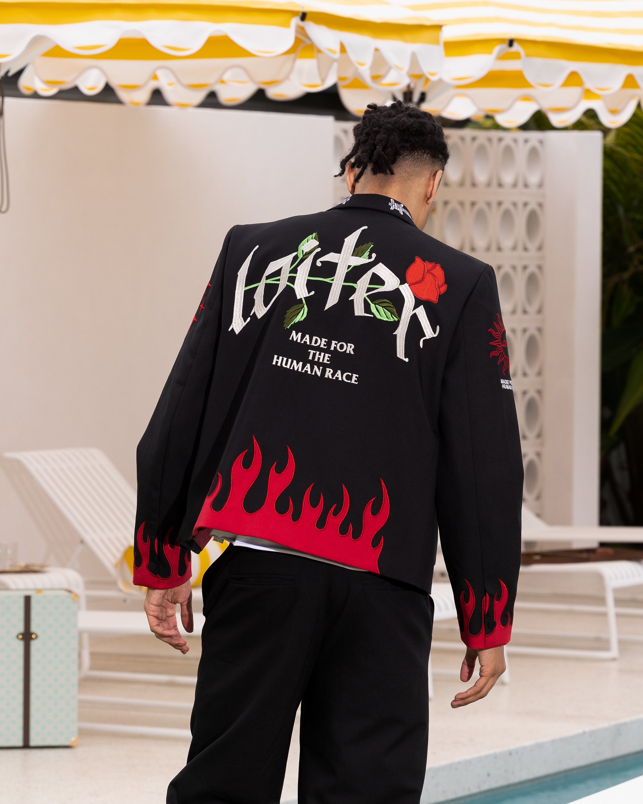 Loiter Western Blazer Jacket Black、mySite、zt4zffjzw