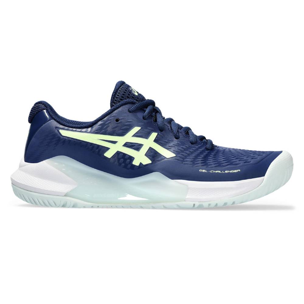 Asics Gel Challenger 14 Women's Tennis Shoe (Blue Expanse/Illuminate Yellow)