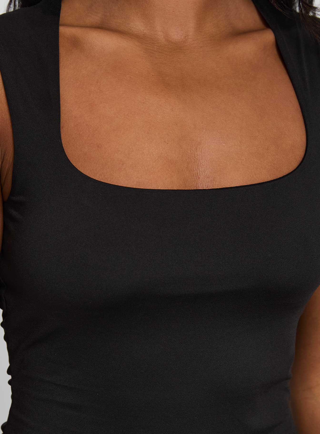 So Divine Cut Out Bodysuit Black、mySite、solidvoid