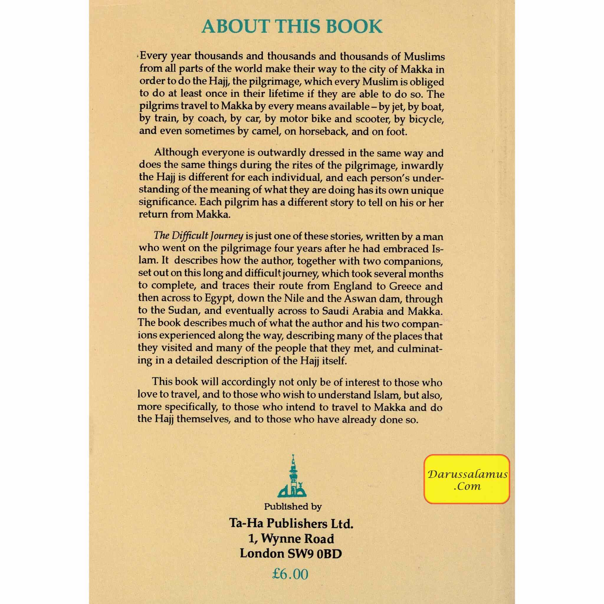 The Difficult Journey By Ahmad Thomson、mySite、topwebapps