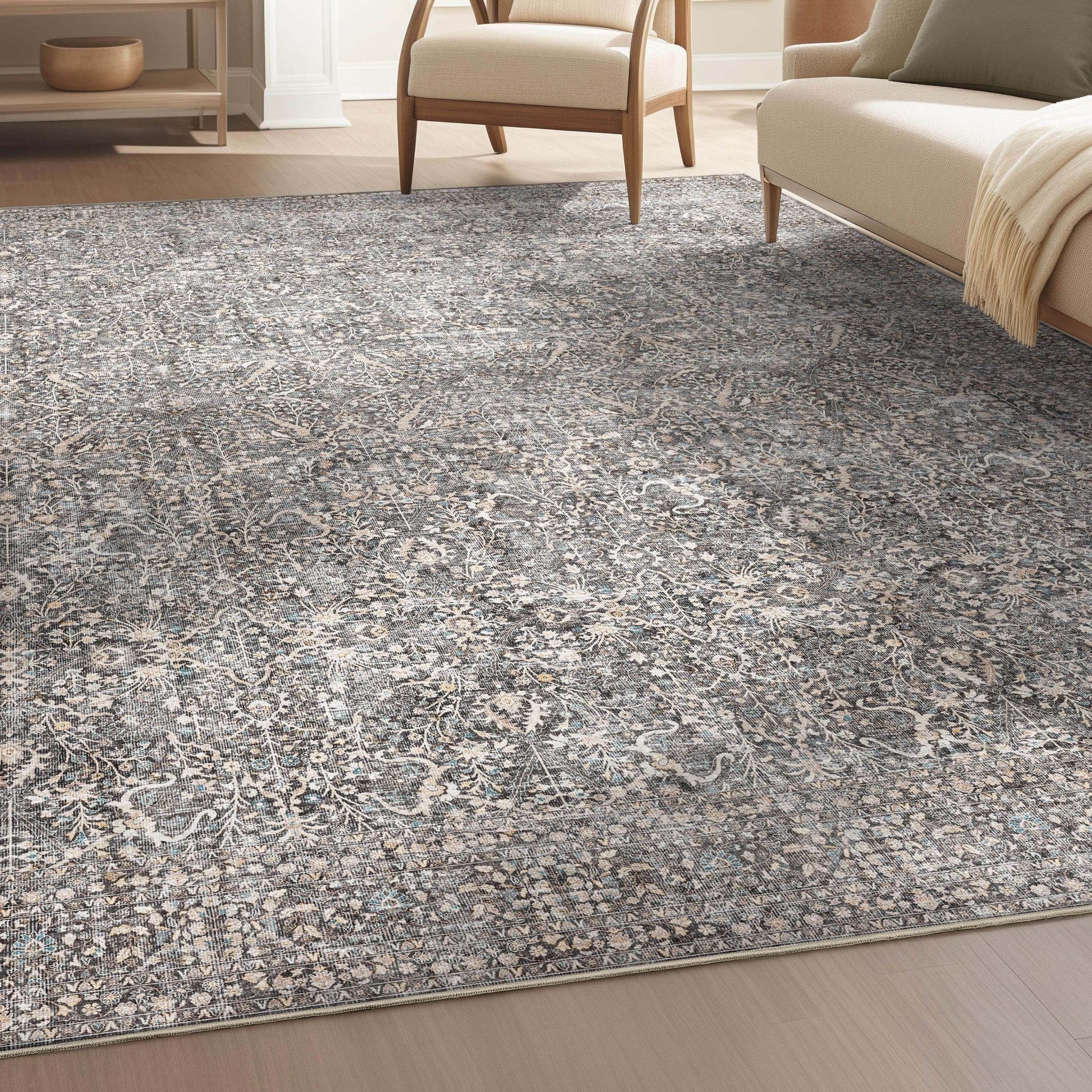 Isolde Vintage Persian Oriental Flat-Weave Rug、mySite、gigharbornorthrealestate