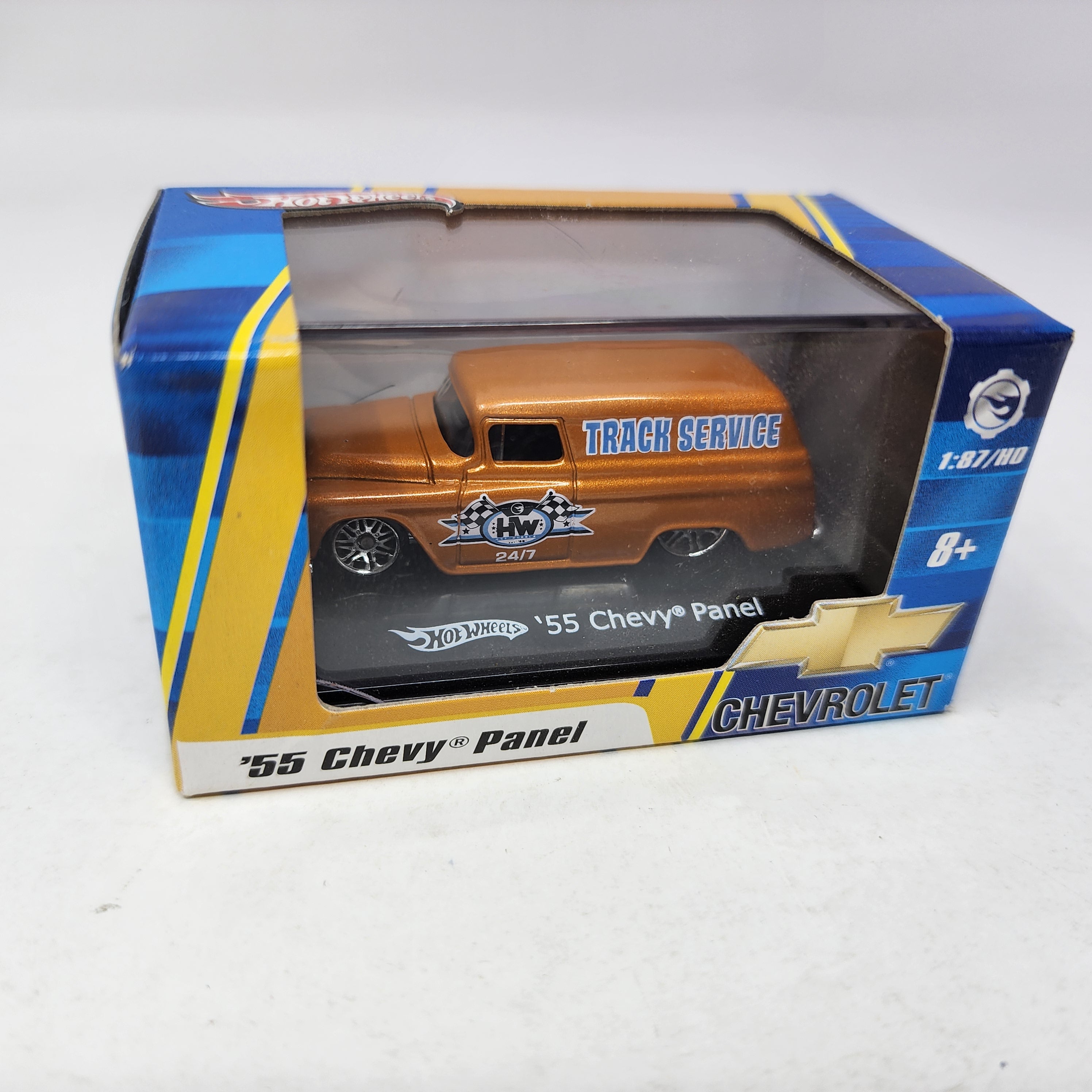'55 Chevy Panel * Orange * Hot Wheels * 1:87 Scale、mySite、hgirdovlk