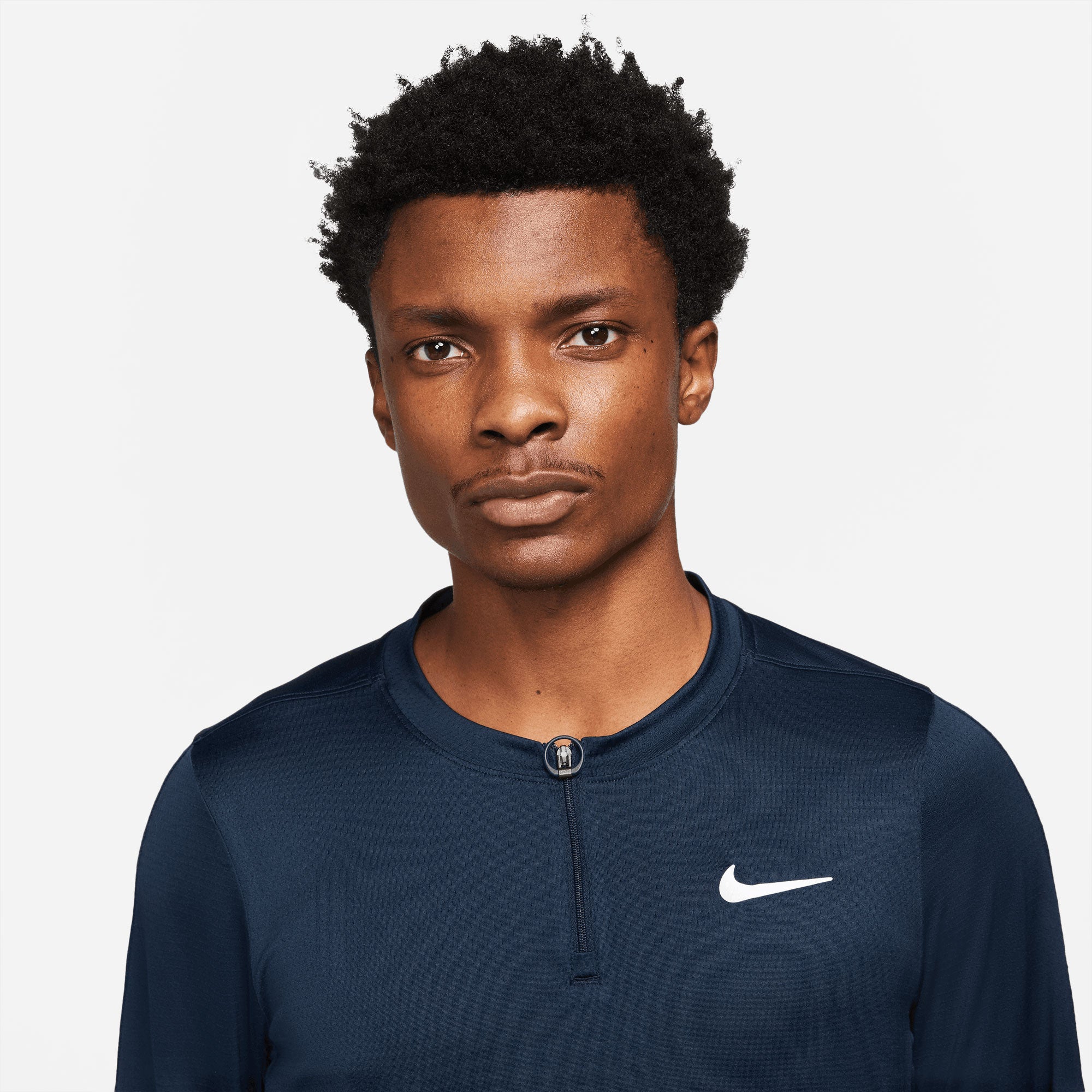 NikeCourt Dri-FIT Advantage Men's Long-Sleeve Half-Zip Tennis Shirt
