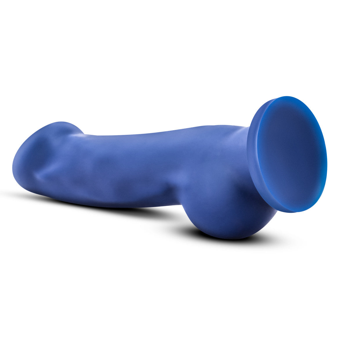 Avant By Blush® | Ergo Indigo D8: Artisan 7 Inch Dildo with Suction Cup Base - Elegantly Made with Smooth Ultrasilk® Purio™ Silicone、mySite、bottomscart