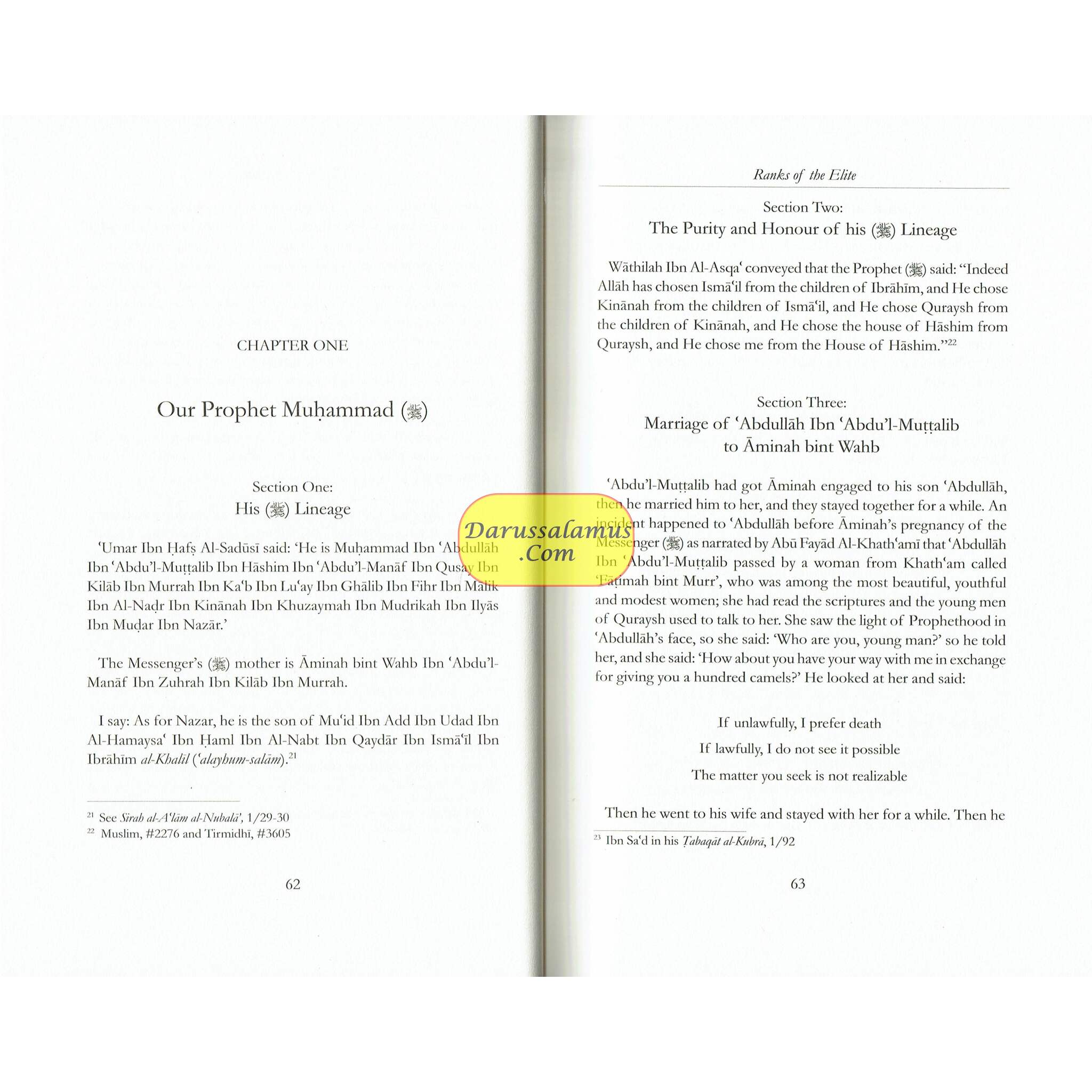 Ranks of The Elite - Volume One By Imam Ibn Jawzi、mySite、topwebapps