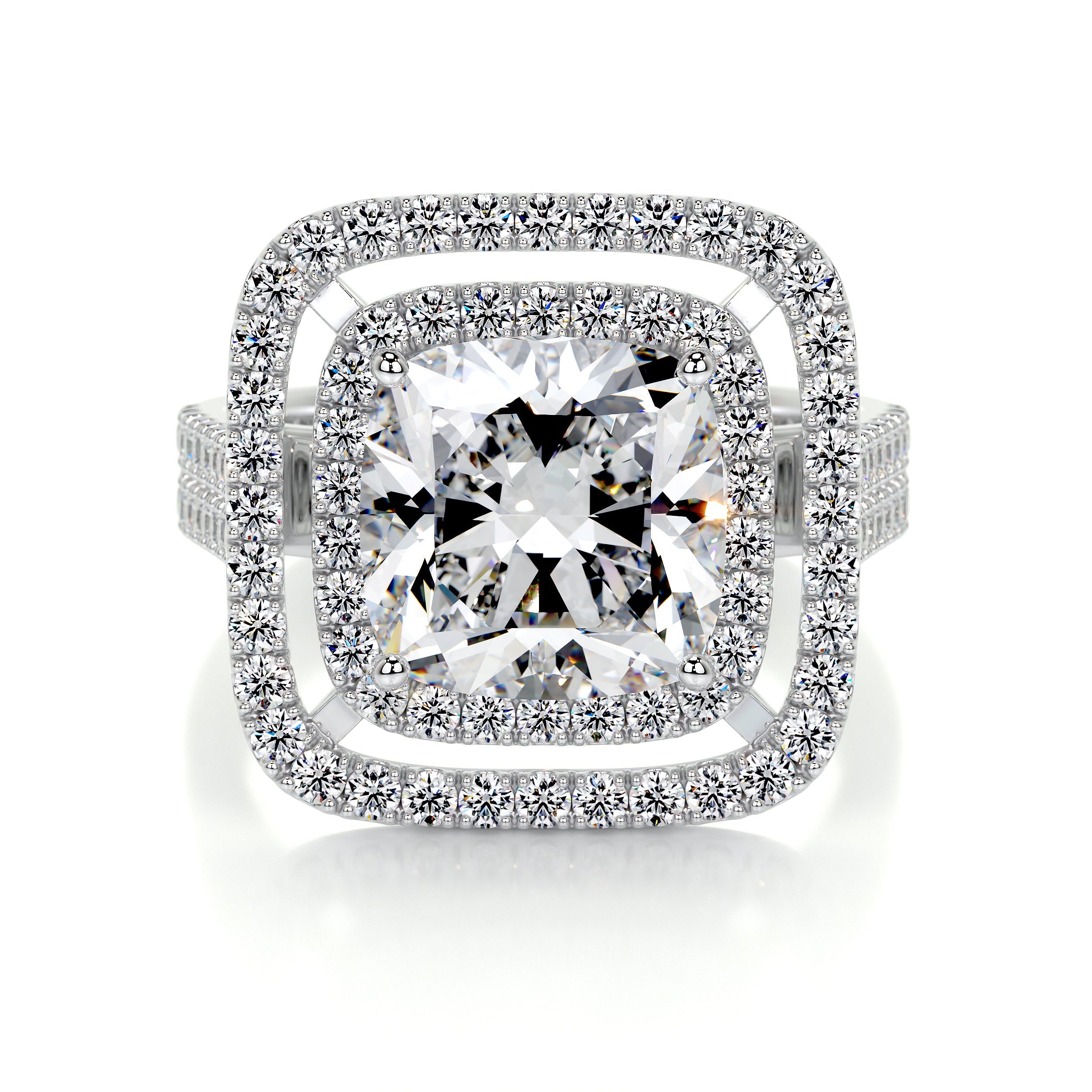 Piper Lab Grown Diamond Ring - 18K White Gold、mySite、hinf8tx79