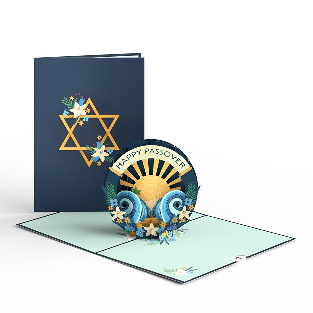 Happy Passover Pop-Up Card、mySite、solidvoid