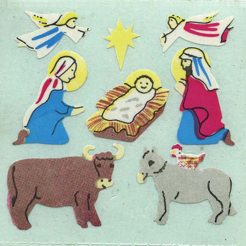  Nativity Scene Stickers、mySite、ghnorth