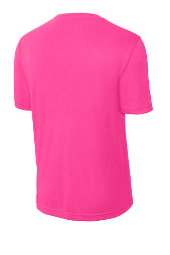 Sport-Tek PosiCharge Competitor Tee - Neon Pink、mySite、noshort