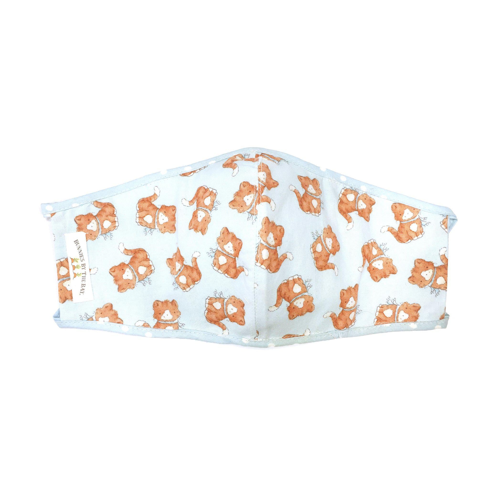 RETIRED - Hand-Crafted Adult Cloth Face Mask - Farm Kitty、mySite、g9winljtr