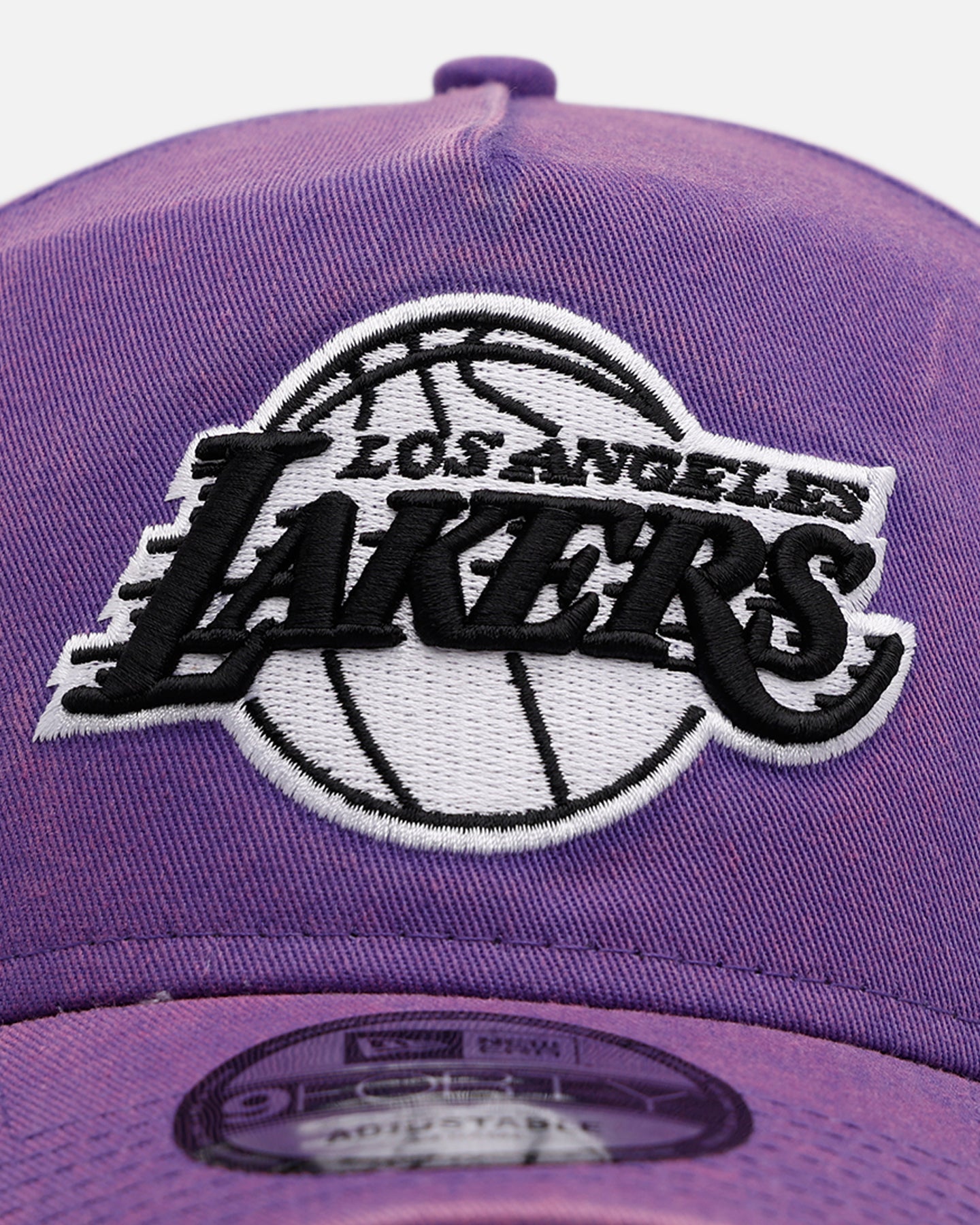 New Era Los Angeles Lakers 'Washed Purple' 9FORTY A-Frame Snapback Washed Purple、mySite、zt4zffjzw