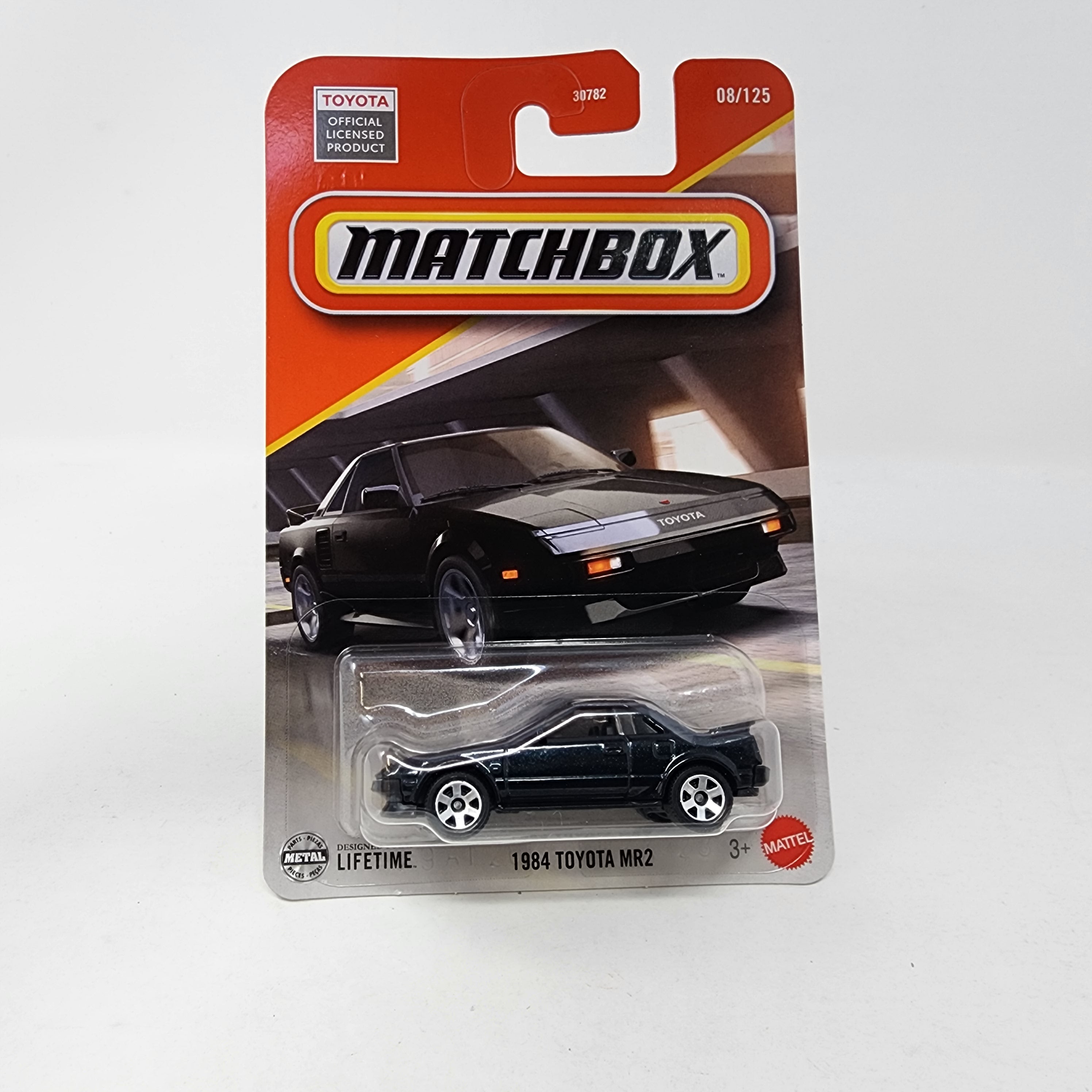 1984 Toyota MR2 BLACK * w/ HEAD LIGHTS UP * 2025 Matchbox Basic Mainline Case H、mySite、hgirdovlk