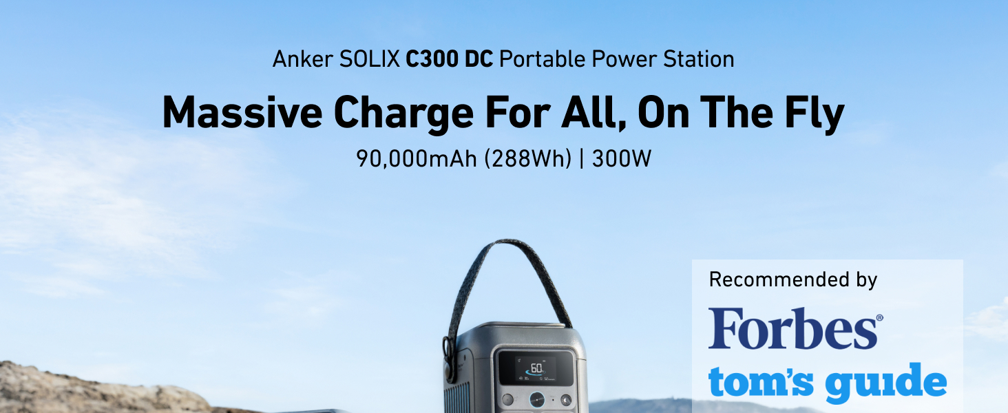 Anker SOLIX C300 DC Portable Power Station