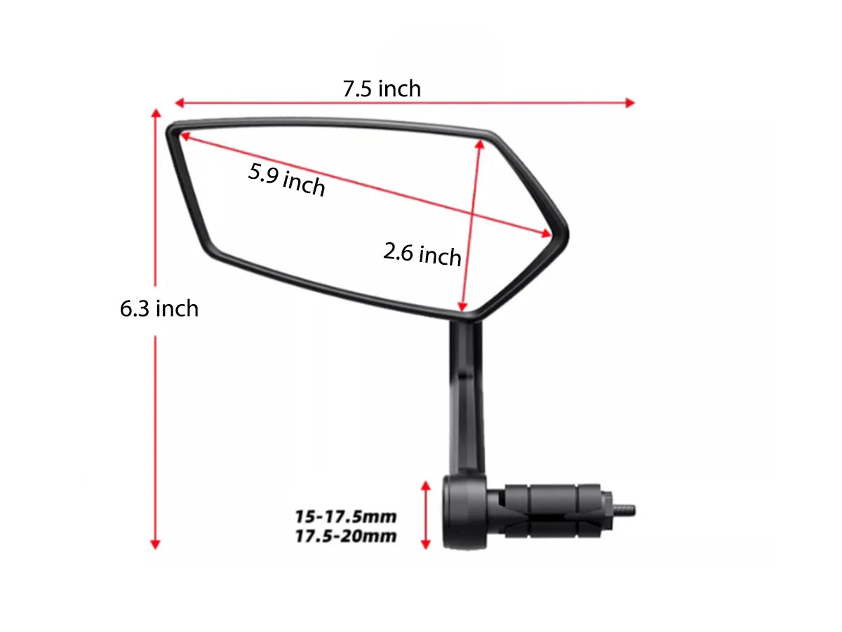  Handlebar Mirror、mySite、ghnorth