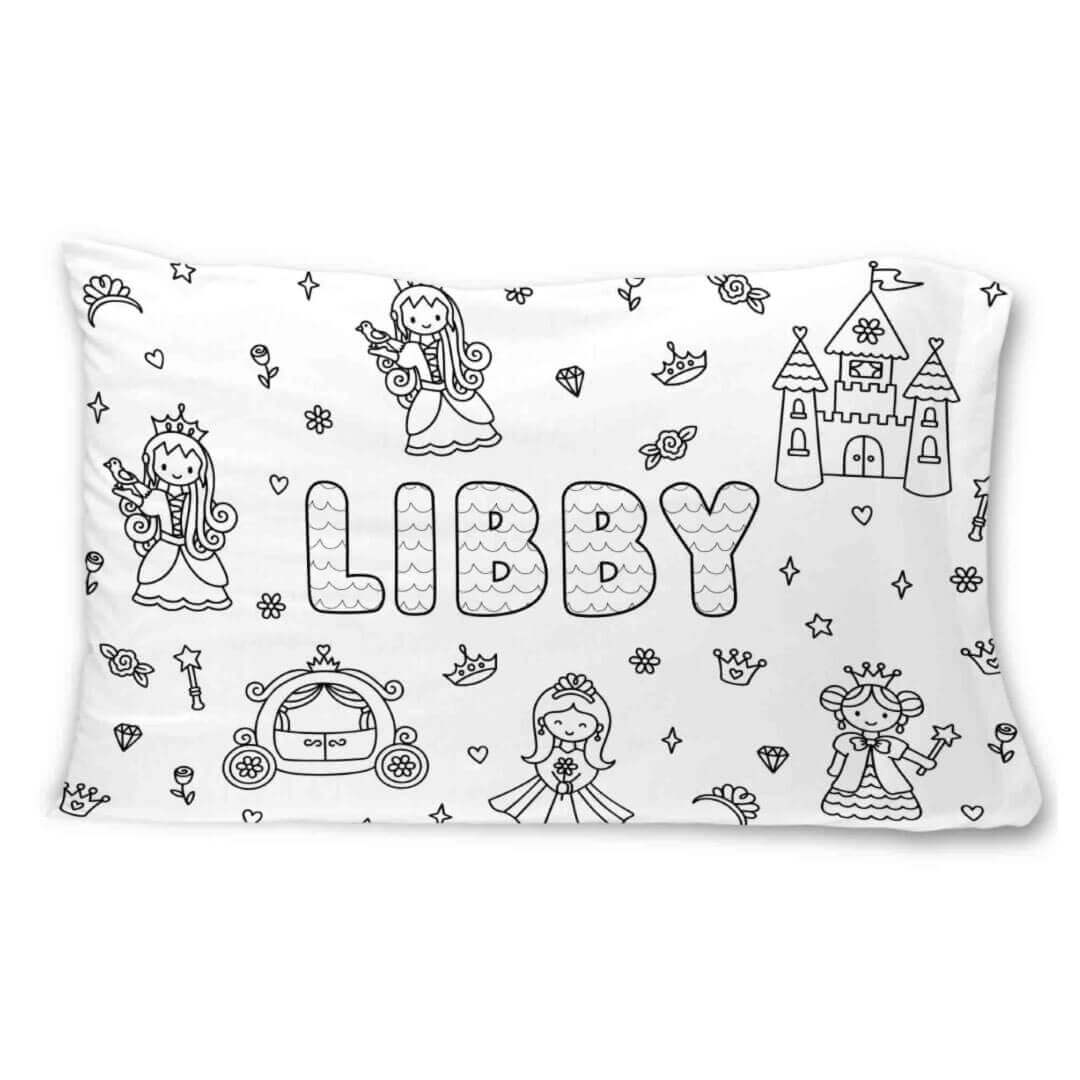  Colorable Personalized Pillowcase | Far Far Away、mySite、layawaytickets