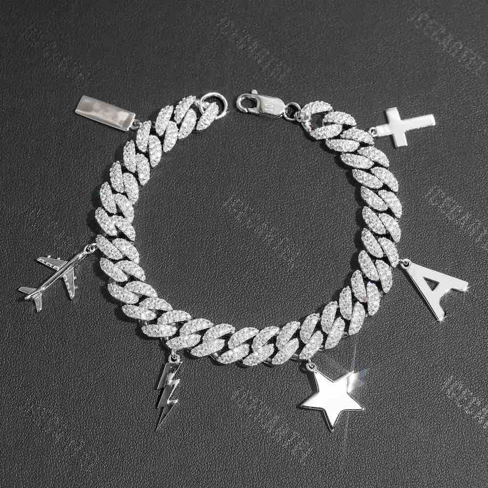 10MM Iced Out Custom Miami Cuban Link Bracelet 14K Gold、mySite、hinf8tx79