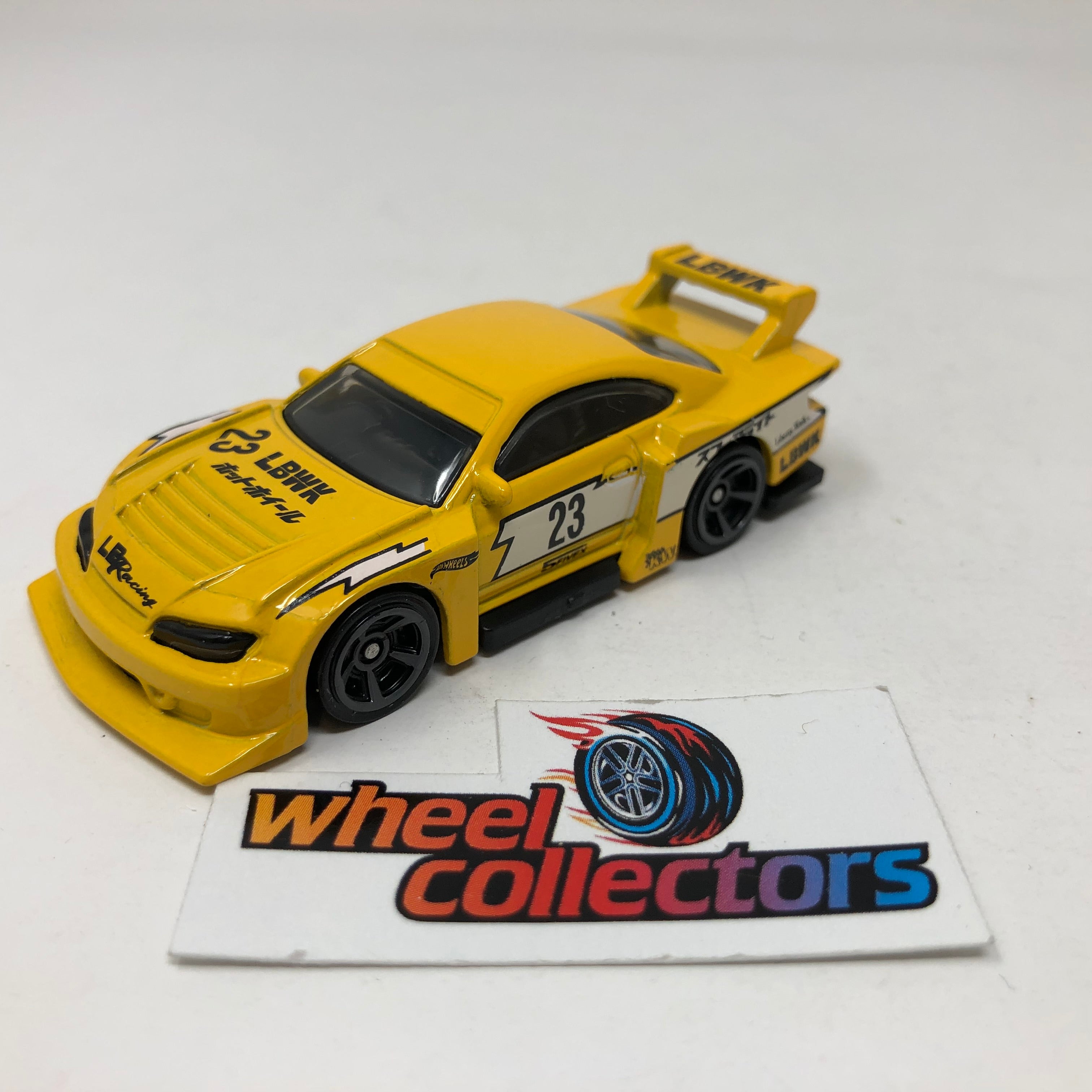 LB Super Silhouette Nissan Silvia (S15) * Yellow * Hot Wheels Loose 1:64 Scale、mySite、hgirdovlk
