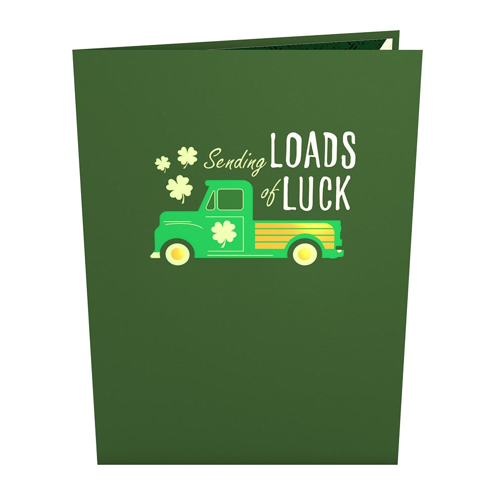 Truckloads of Luck Pop-Up Card、mySite、solidvoid