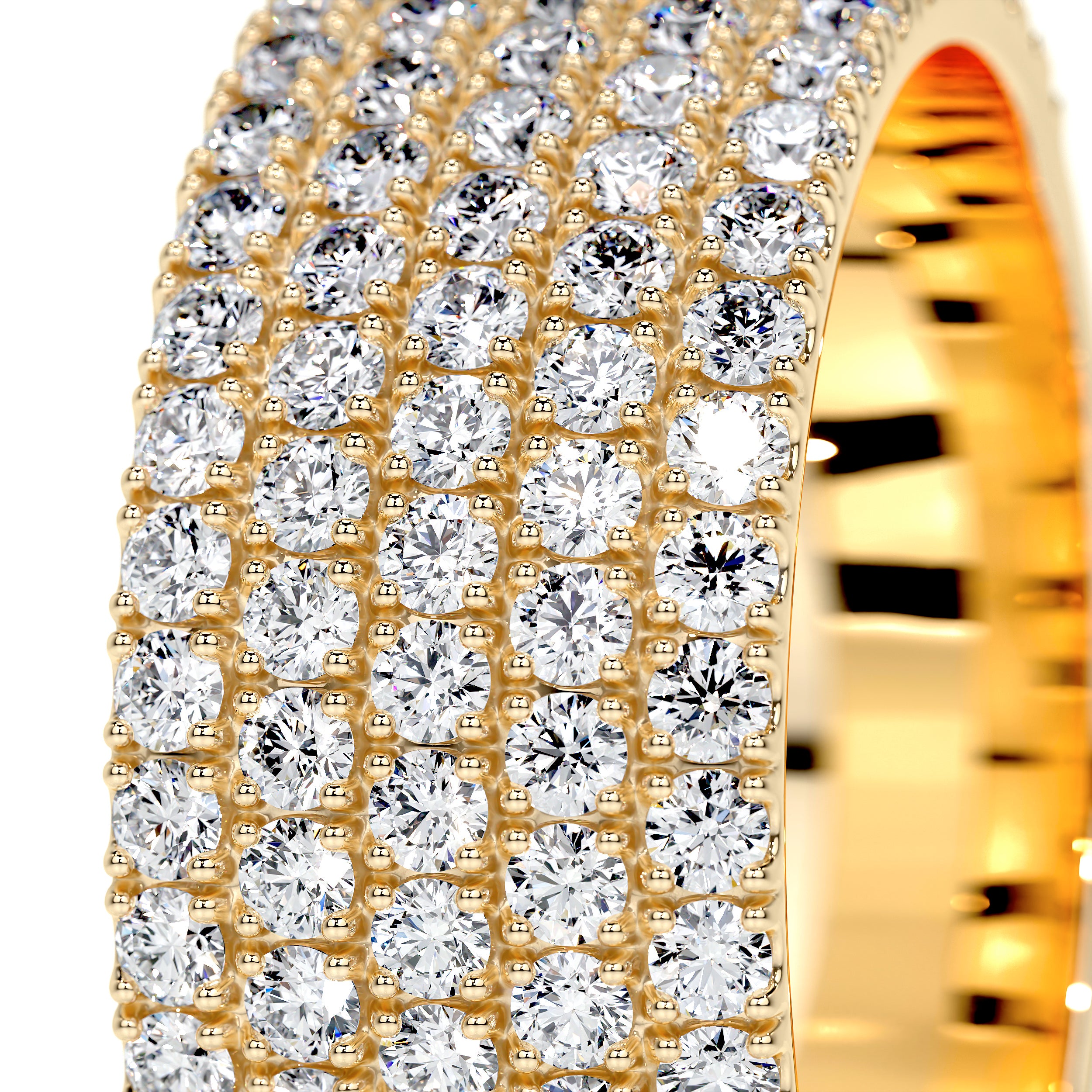 Dakota Lab Grown Diamond Wedding Ring (1.2 Carat) -18K Yellow Gold、mySite、hinf8tx79