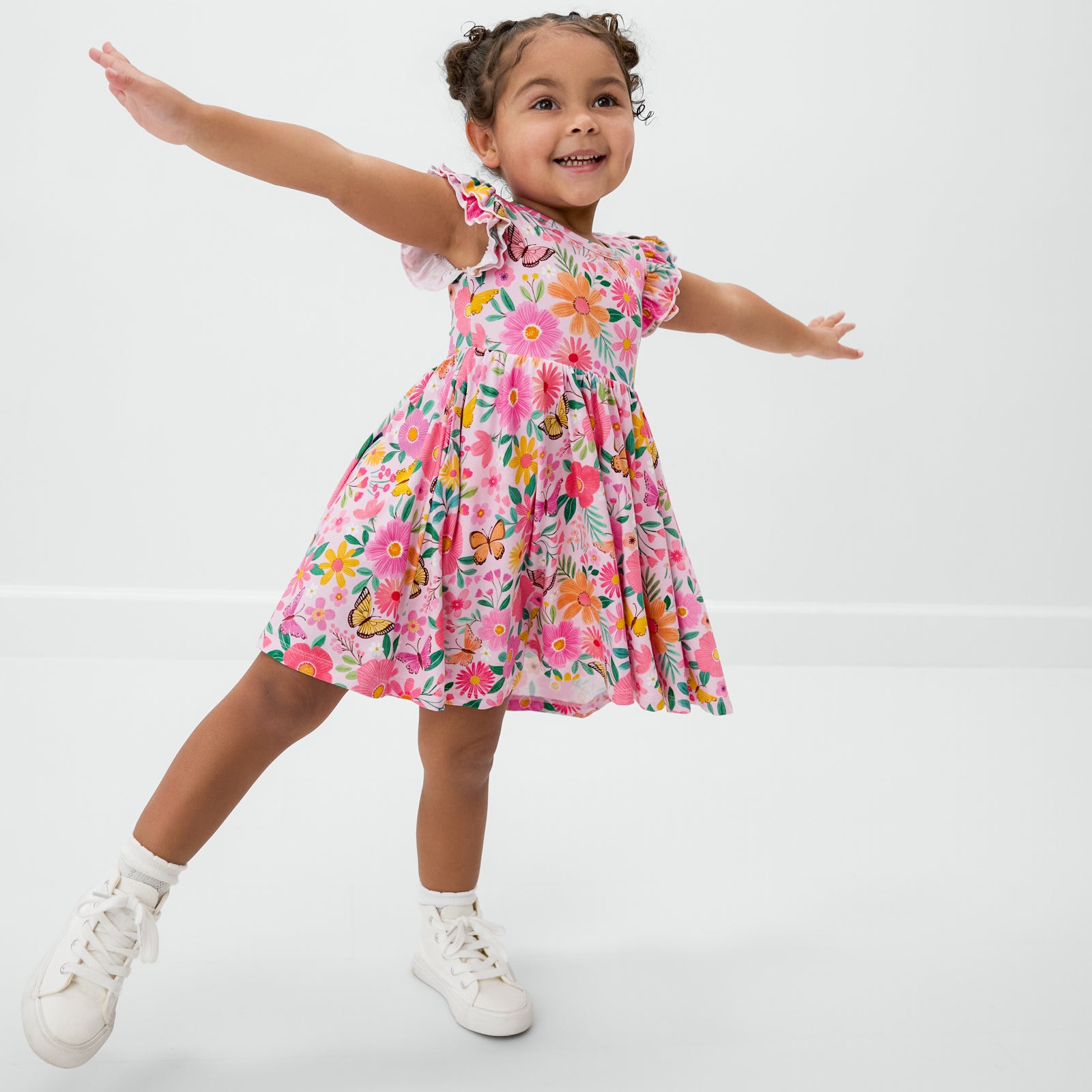  Butterfly Blooms Flutter Twirl Dress with Bodysuit、mySite、layawaytickets