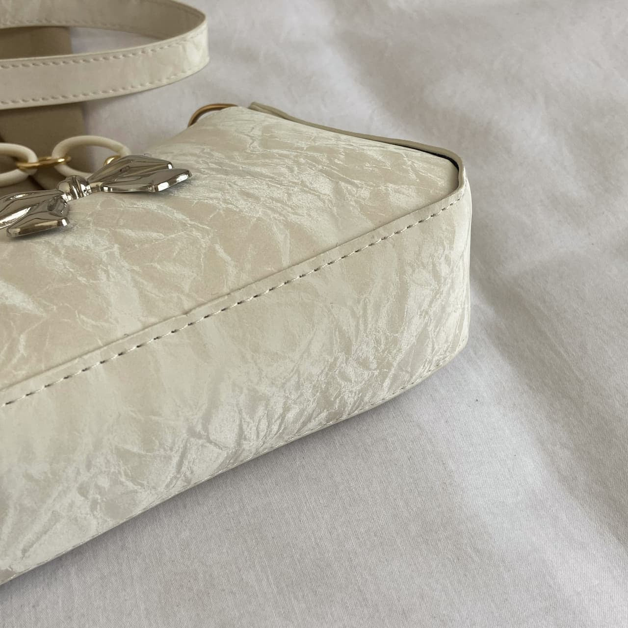  Bow PU Leather Shoulder Bag、mySite、justintrudeaud