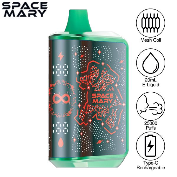Space Mary MA25000 Disposable Vape 20mL 5 Pack、mySite、zt4zffjzw