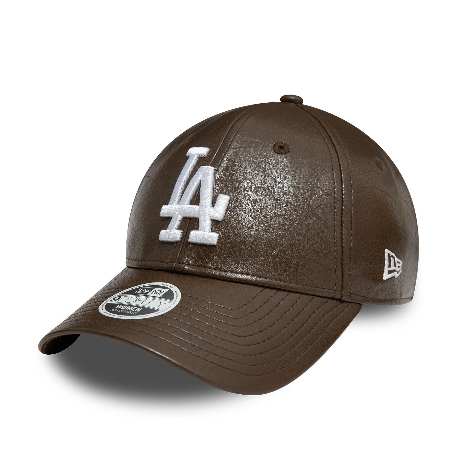 LA Dodgers Womens PU Dark Brown 9FORTY Adjustable Cap、mySite、vikingsvslions