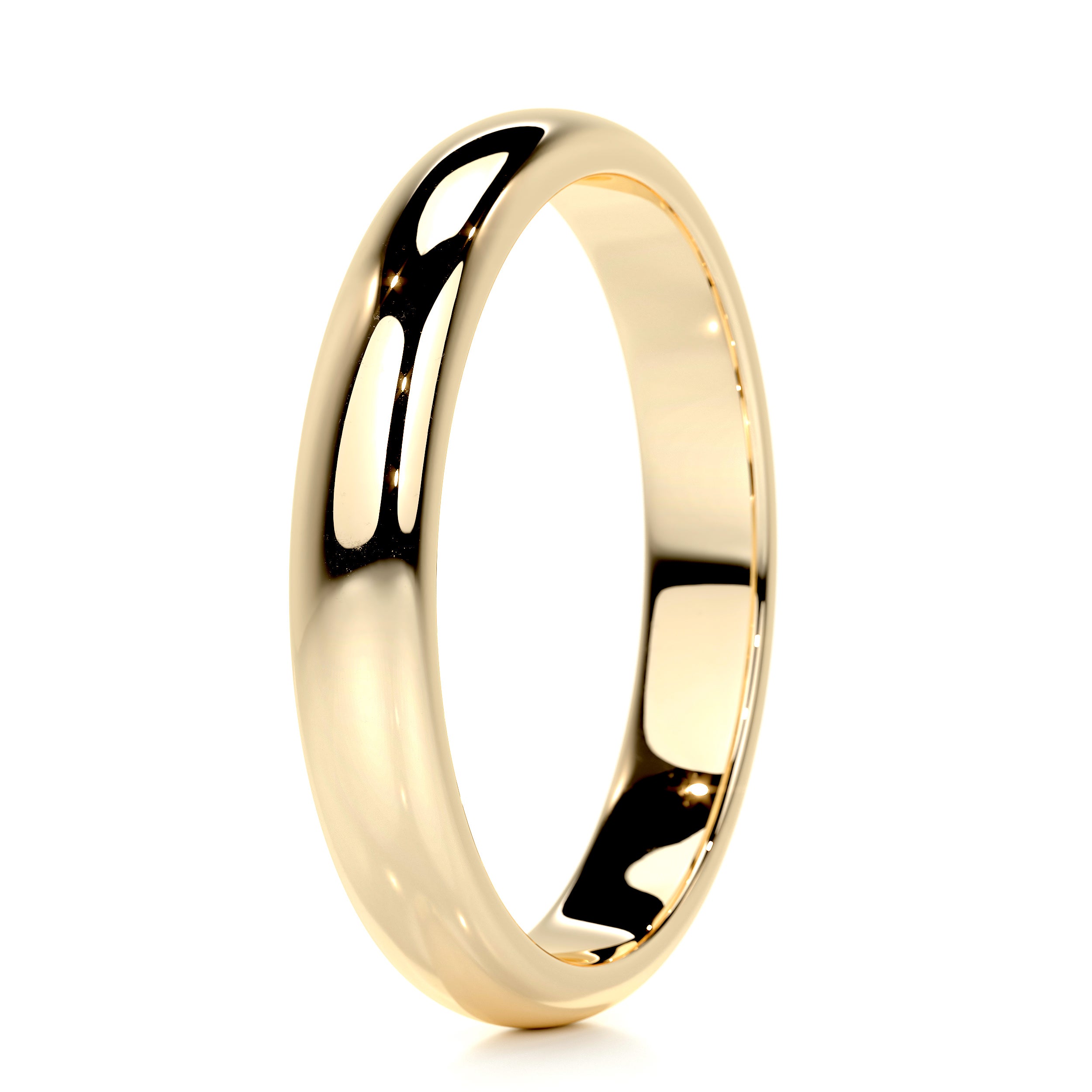 Chris Men's Wedding Band -18K Yellow Gold、mySite、hinf8tx79