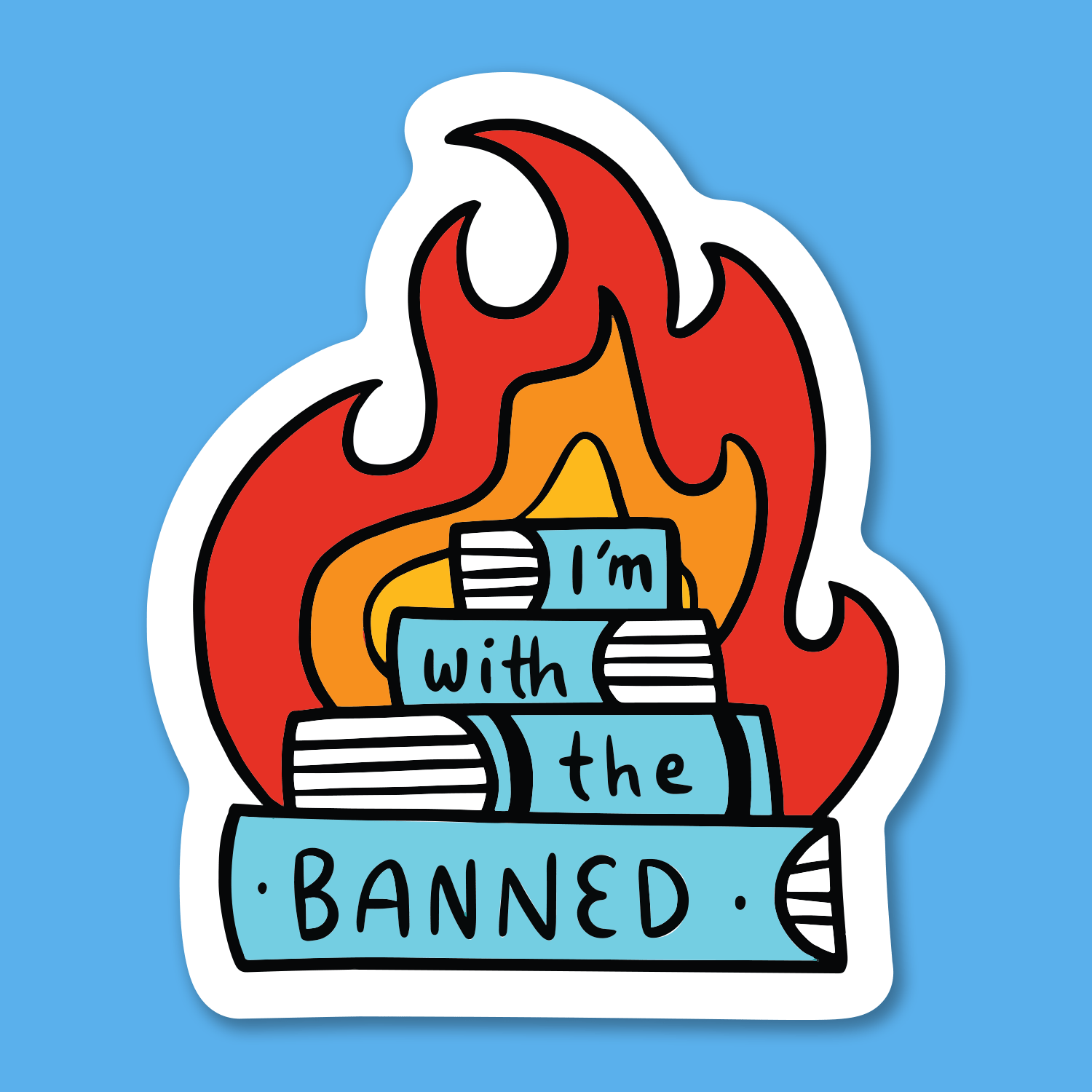 I'm With Banned Sticker、mySite、elrpsem3k