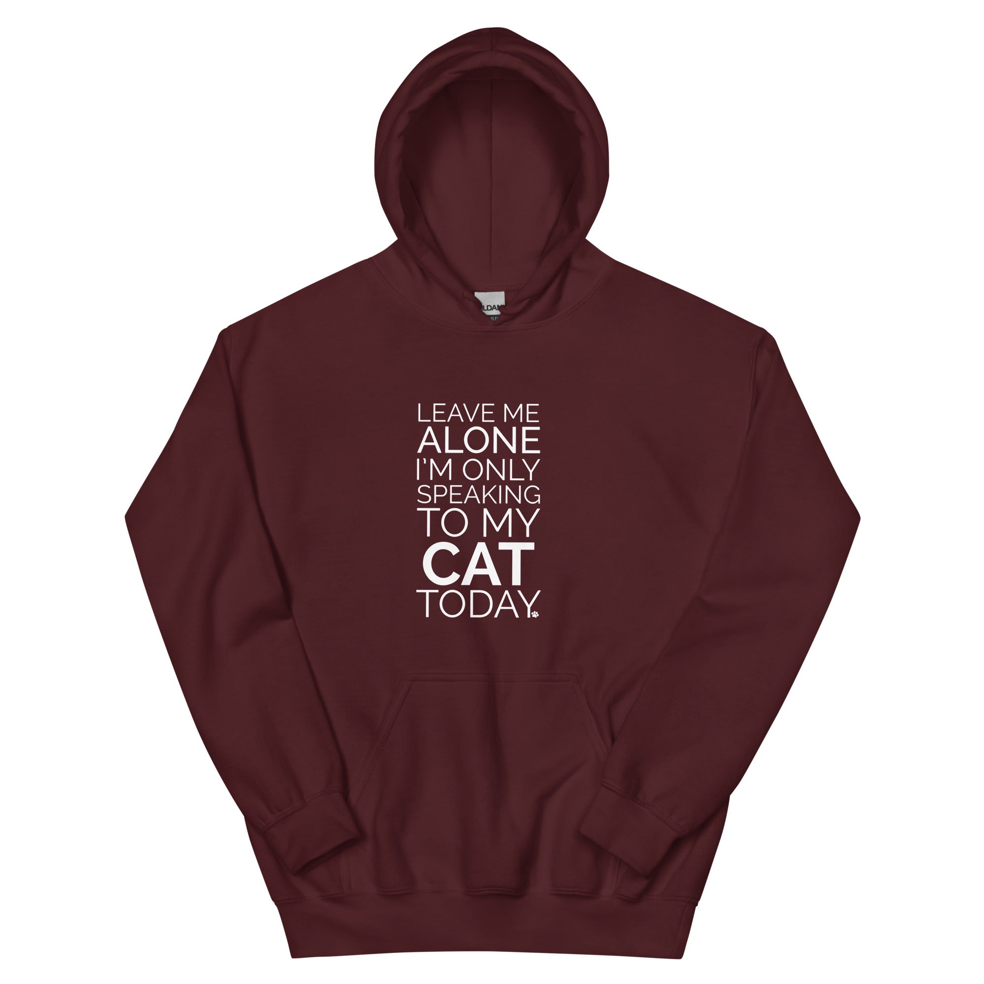 Leave Me Alone Cat Hoodie、mySite、camillekostekn
