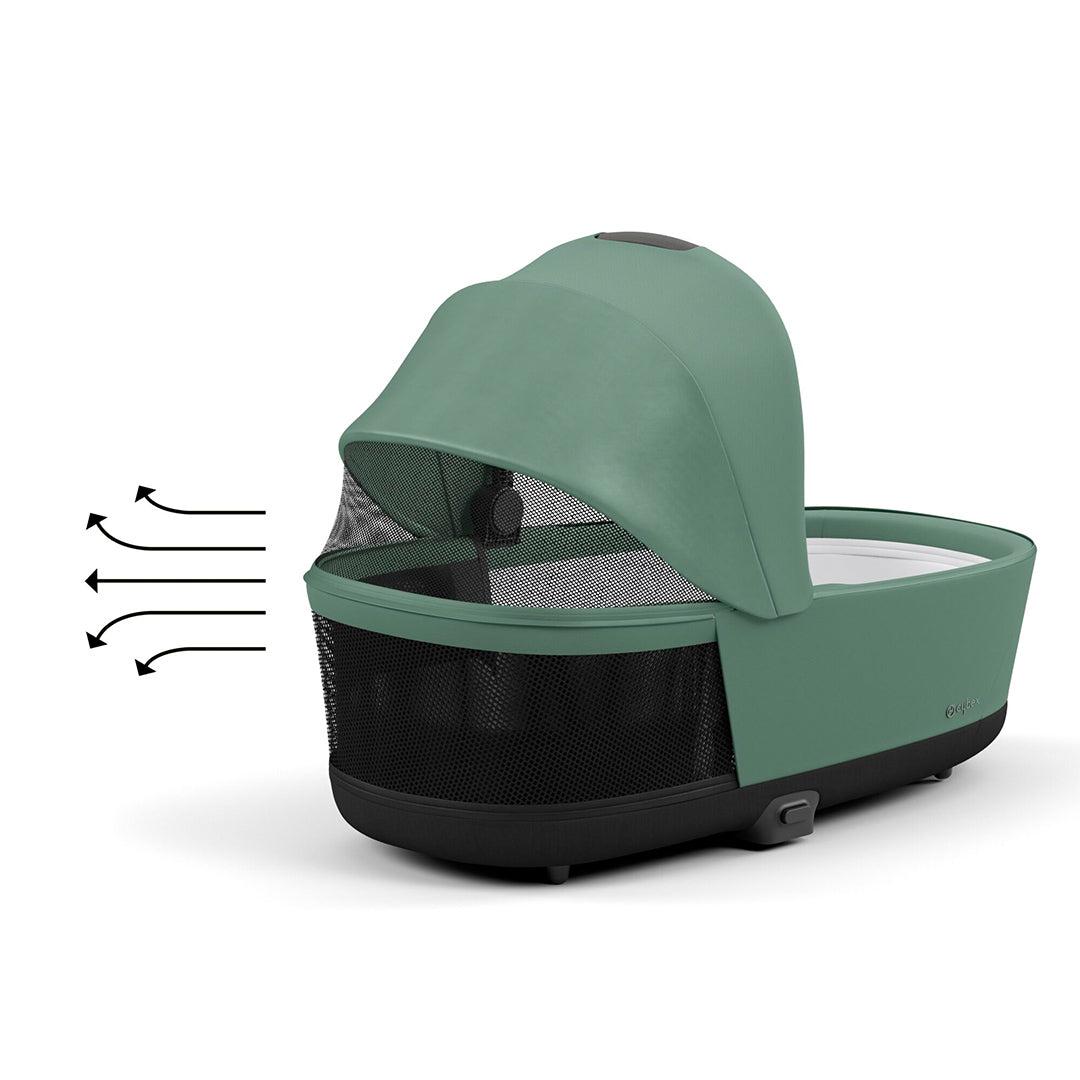  CYBEX Priam Lux Carrycot - Leaf Green、mySite、merchandisen