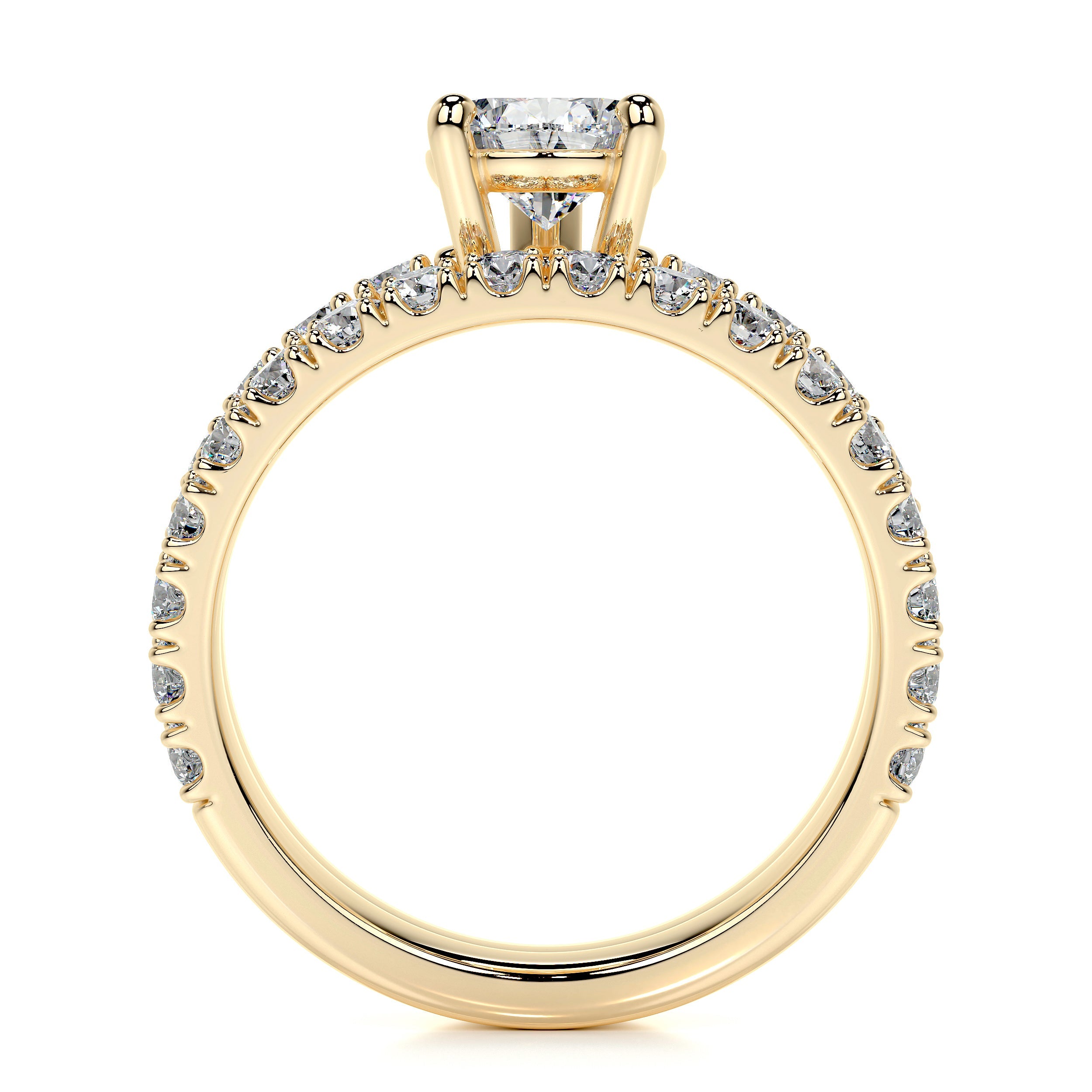 Hailey Lab Grown Diamond Bridal Set -18K Yellow Gold、mySite、hinf8tx79