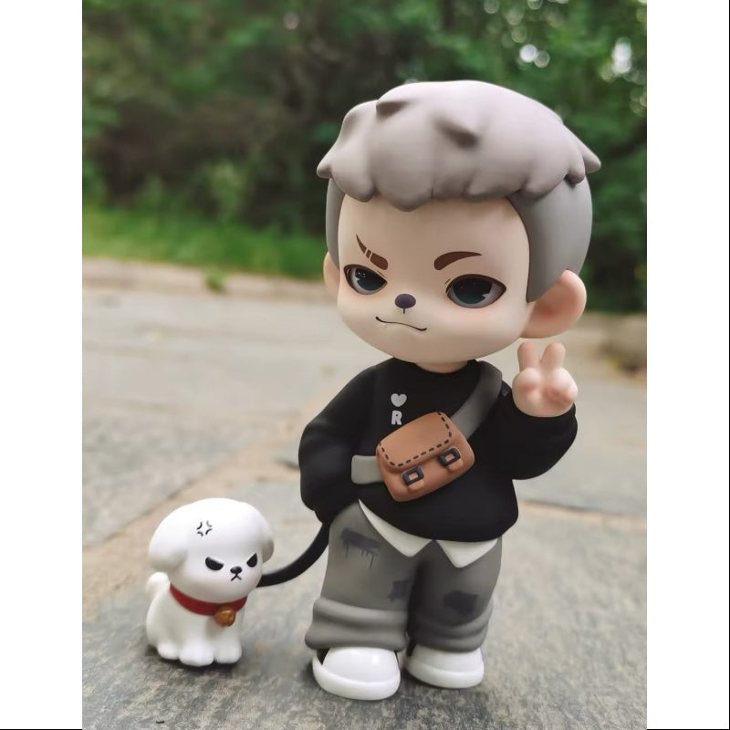  Boy Rayan Walking The Dog Figurine 2023 Limited Edition、mySite、greenlandpopulation