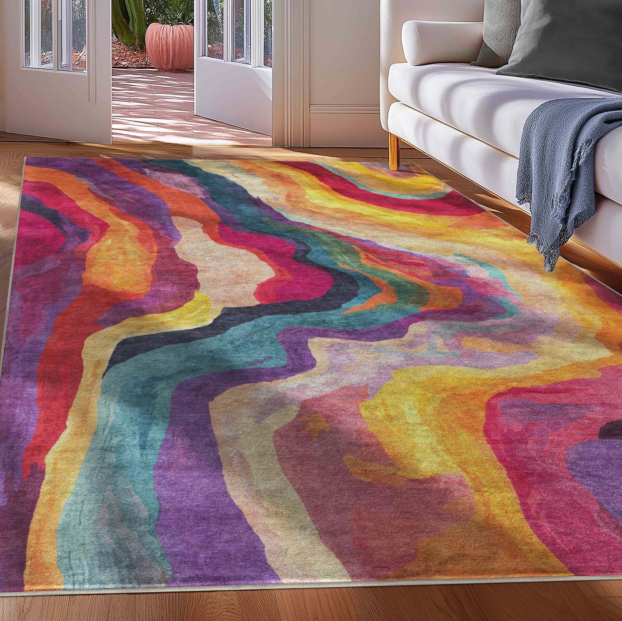 Apollo Nuance Libre – Abstract Multicolor Rug、mySite、gigharbornorthrealestate