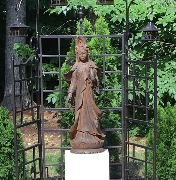 Garden Kuan Yin with Vessel Statue、mySite、topwebapps