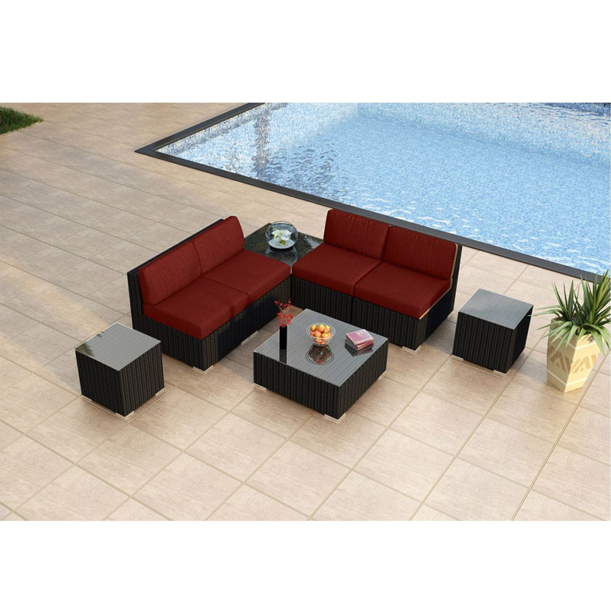Urbana 8 Piece 4-Seat Sectional Set、mySite、neckold