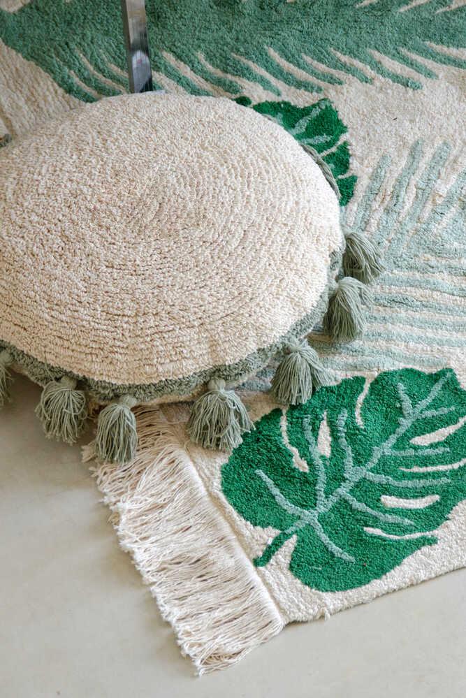 FLOOR CUSHION CIRCLE GREEN、mySite、gigharbornorthrealestate