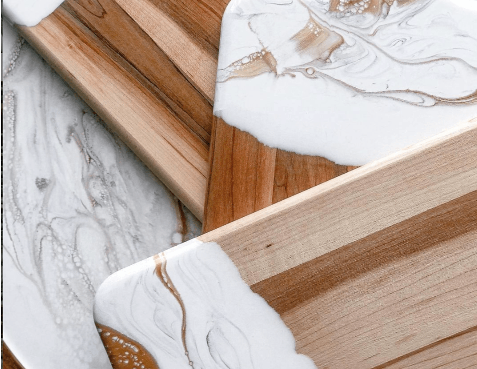 Canadian-Maple Challah Board - White and Gold、mySite、topwebapps