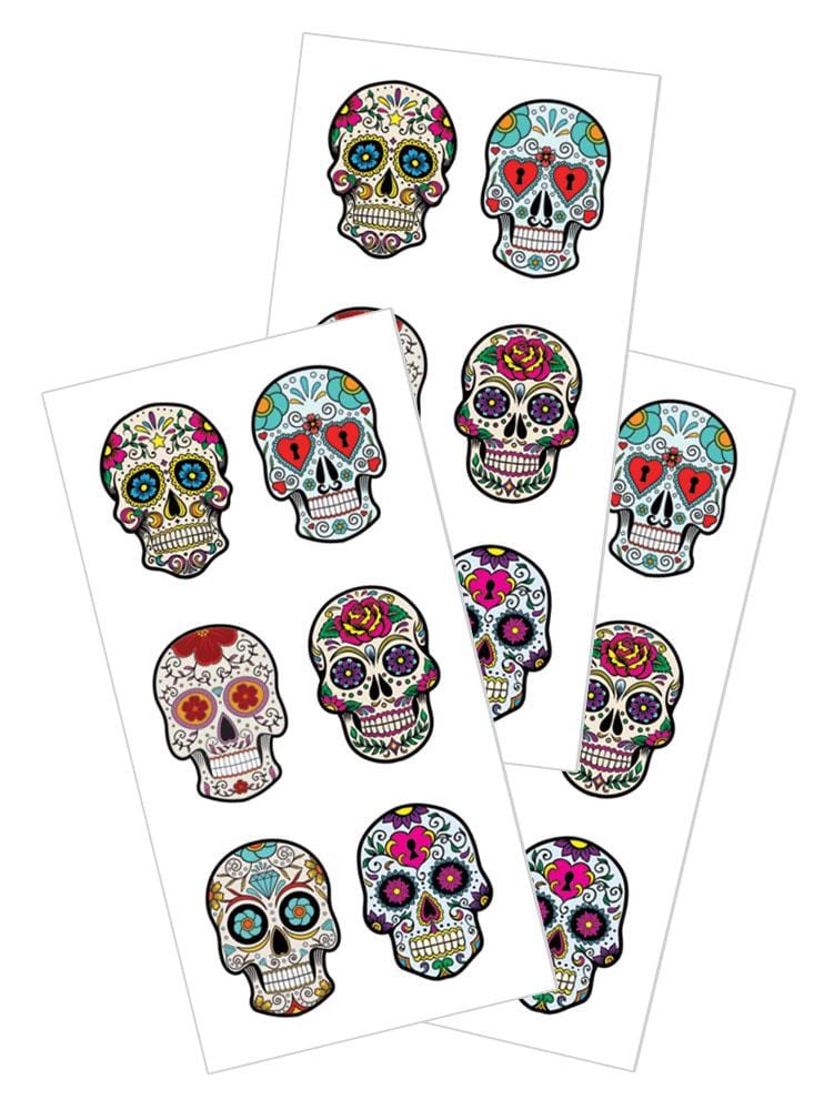  Decorative Stickers - Sugar Skulls、mySite、ghnorth