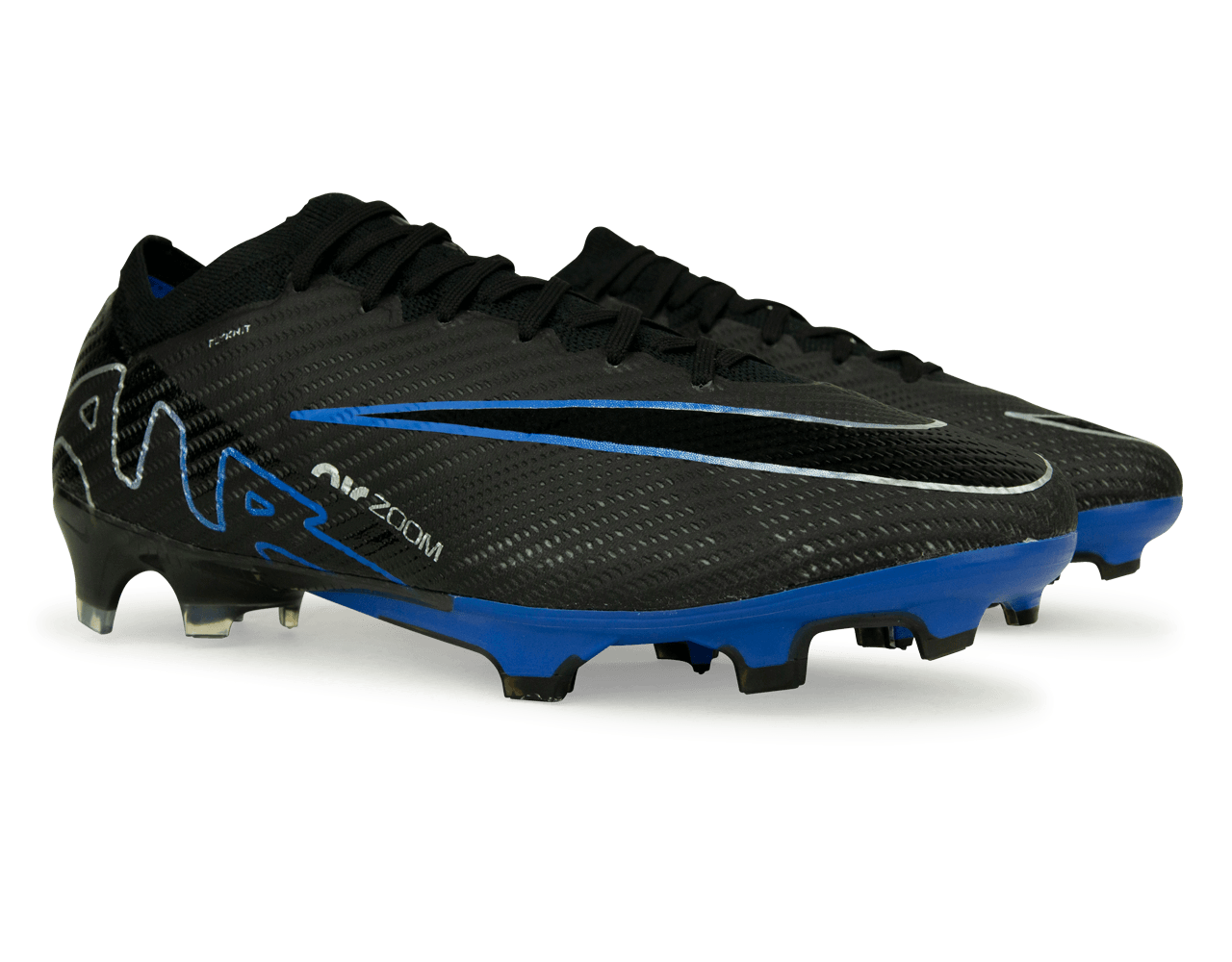 Nike Men's Zoom Mercurial Vapor 15 Elite FG Black/Blue、mySite、bottomscart