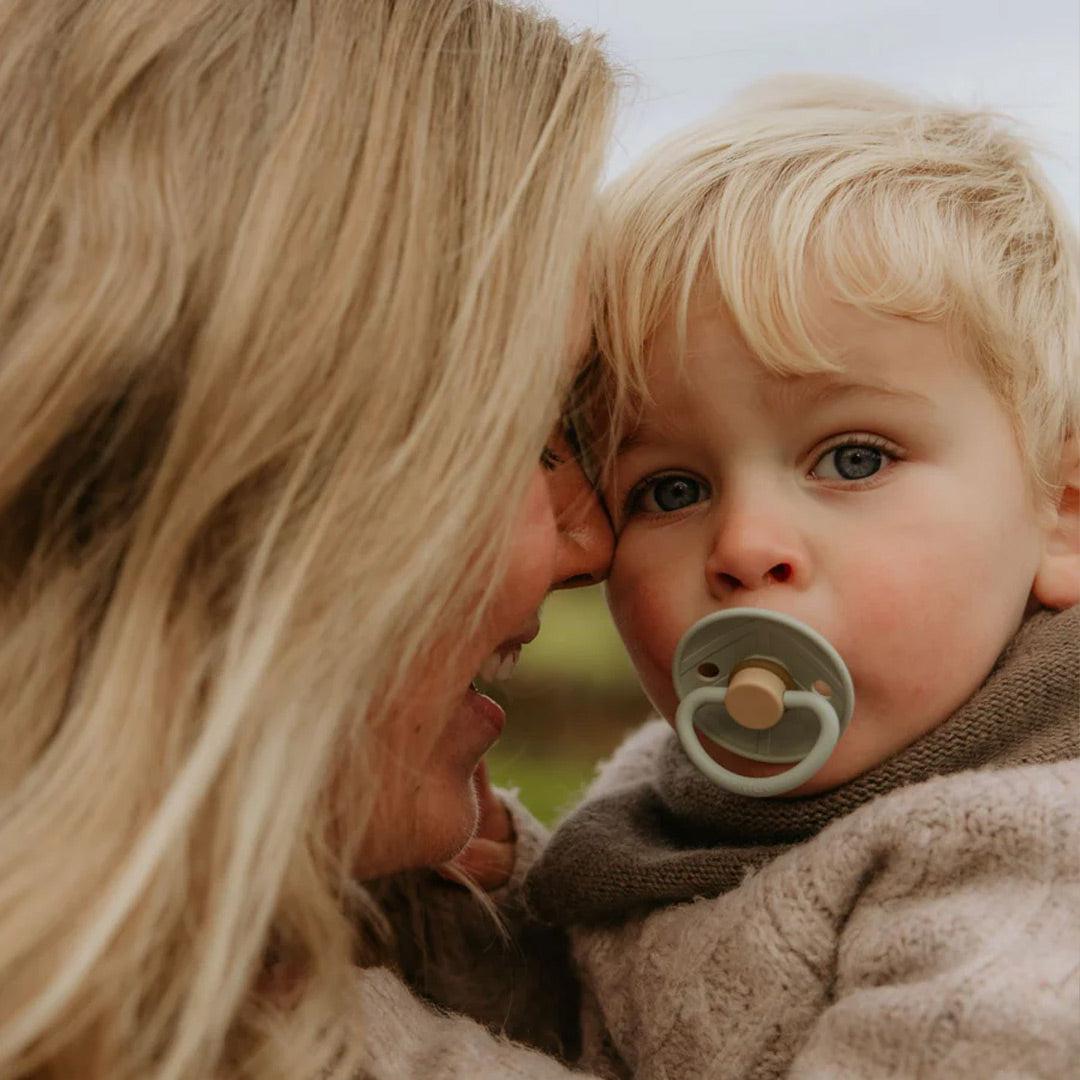  FRIGG Daisy Latex Pacifier - 4 Pack - Skyline Serenit、mySite、merchandisen