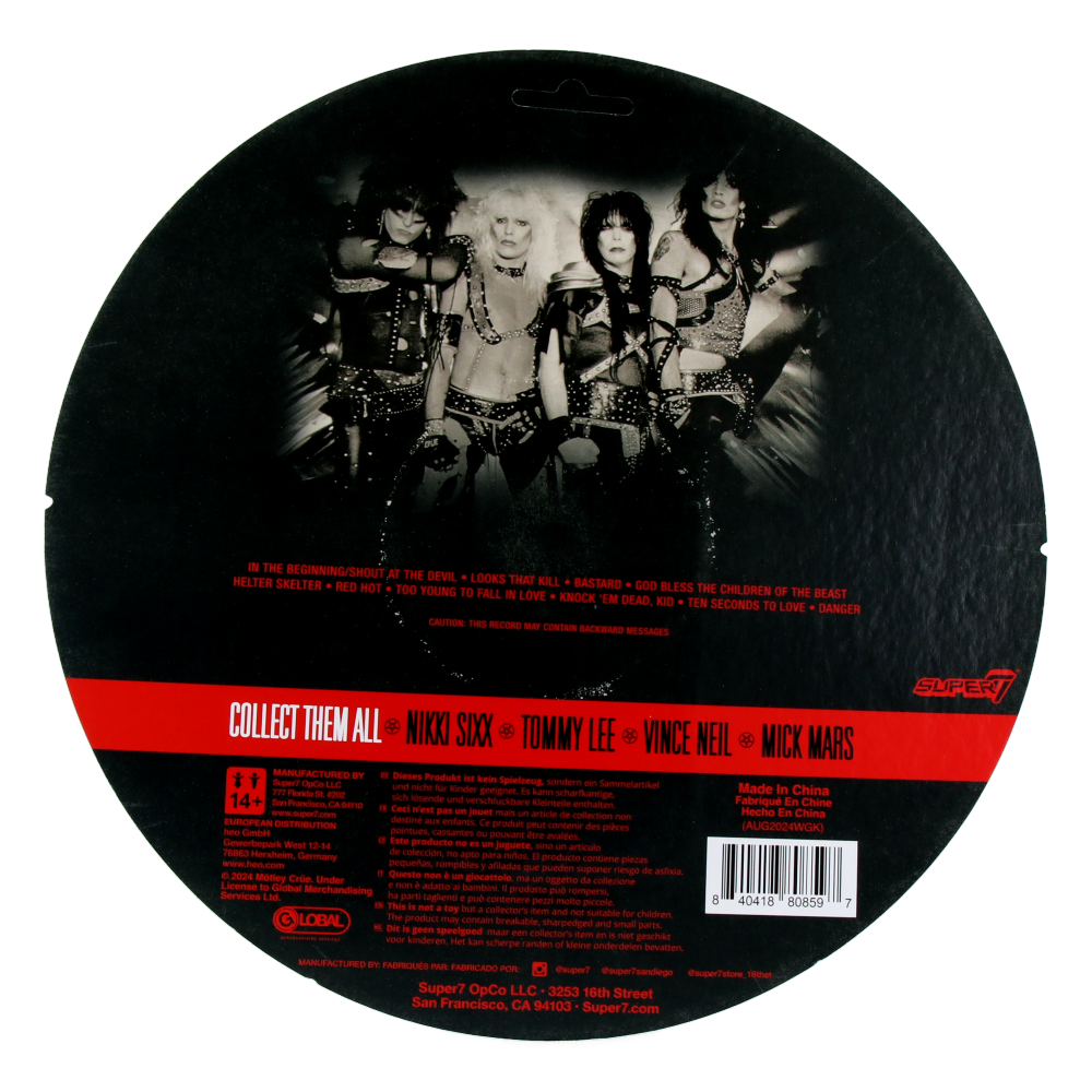  Tommy Lee (Shout at the Devil - Black & White) - Motley Crue - ReAction Figures、mySite、greenlandpopulation